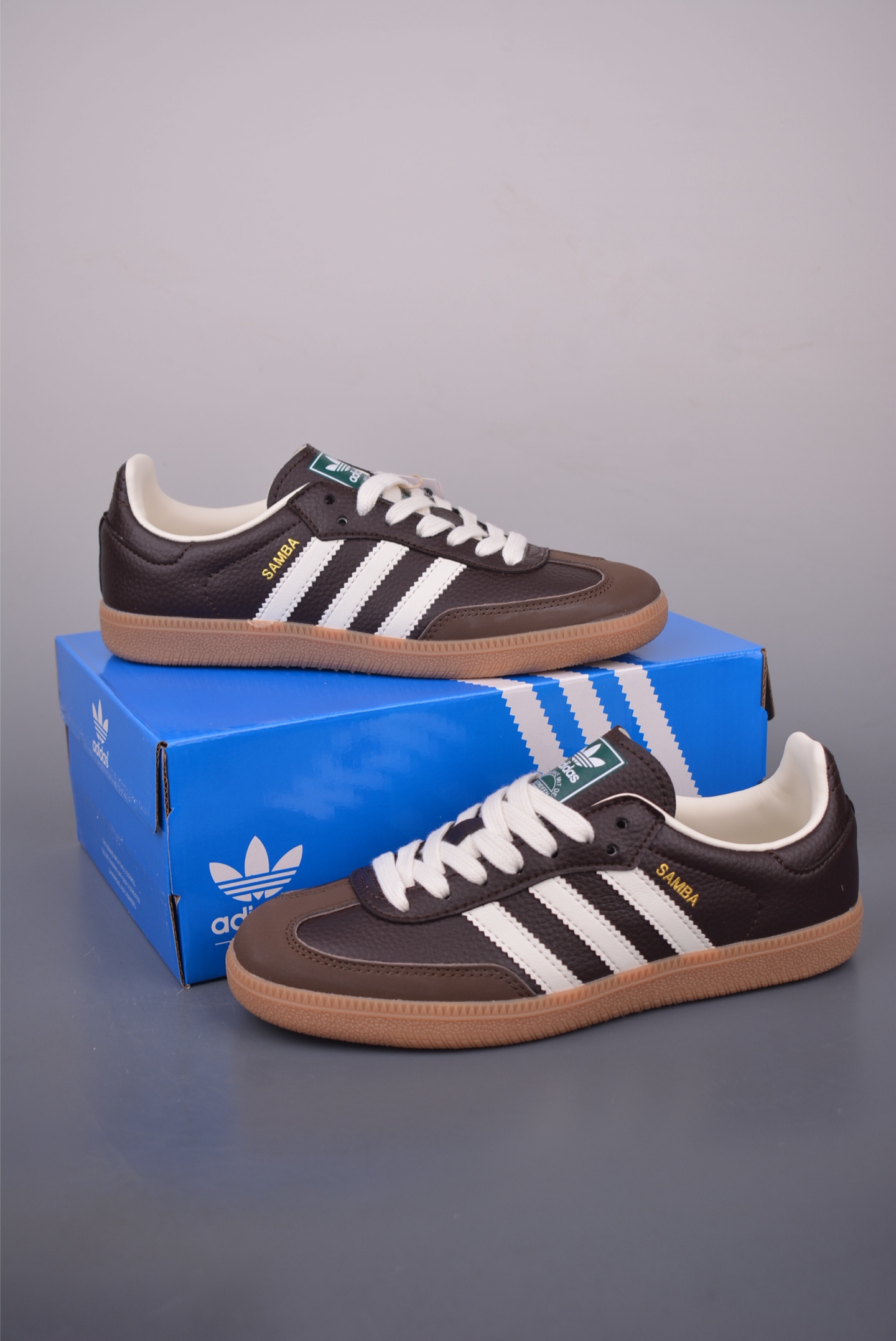 Adidas Samba OG Brown Leather Sneakers - Retro Style, Comfortable Fit 6 i1756508972573 5564 0 4