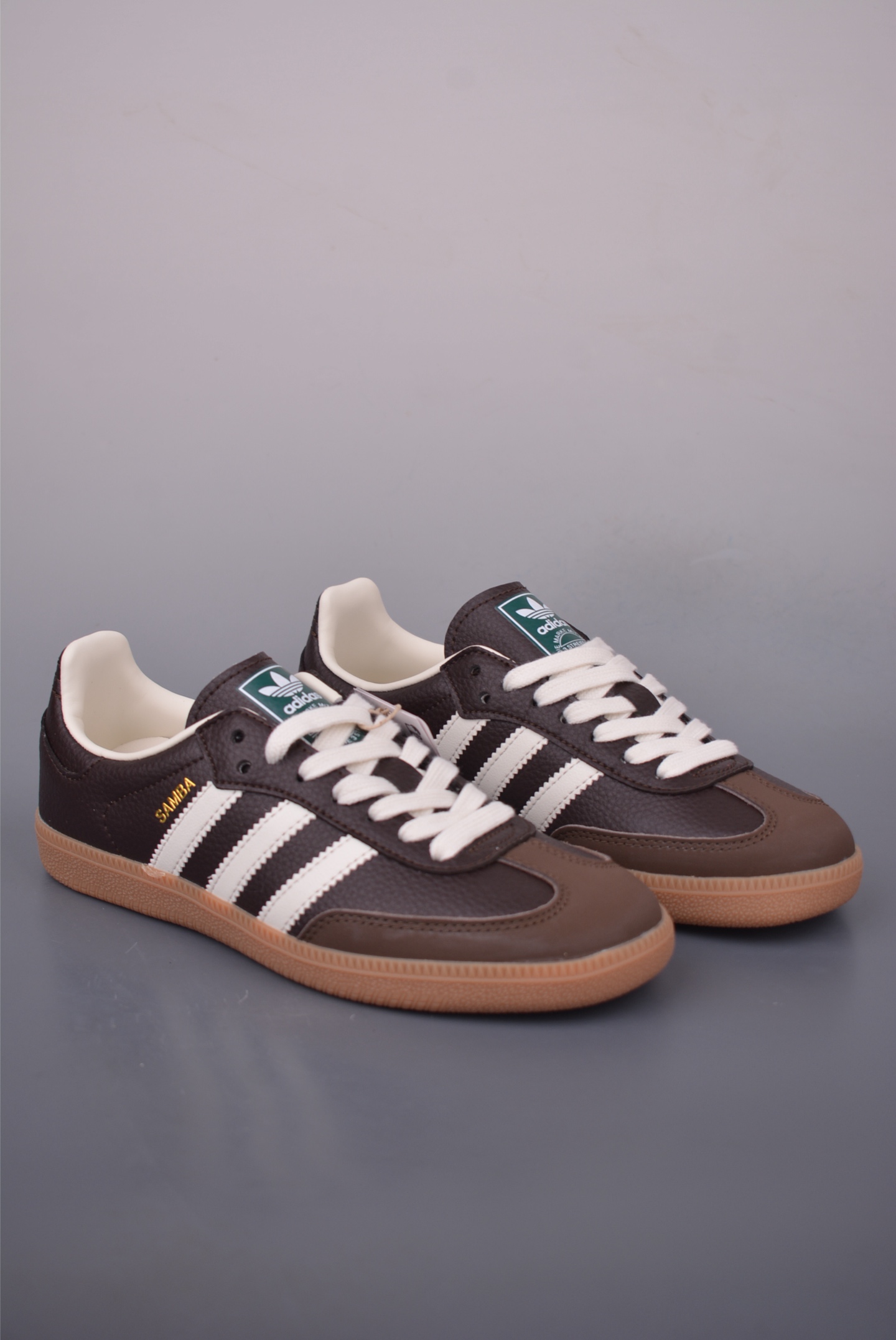 Adidas Samba OG Brown Leather Sneakers - Retro Style, Comfortable Fit 2 i1756508974623 8533 0 0