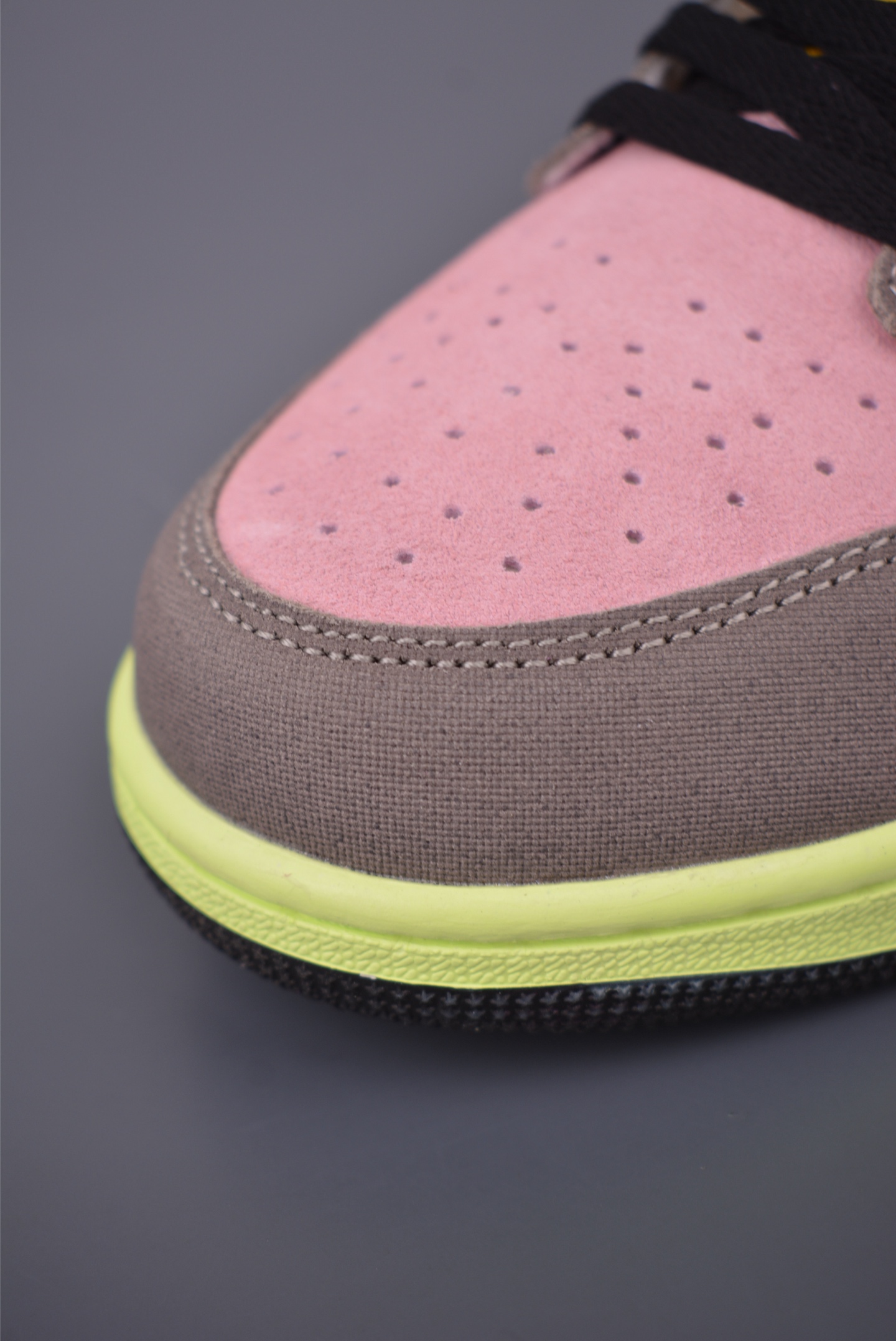 Air Jordan 1 Low Casual Sneakers - Pink, Brown, and Purple Color Block Design 7 i1756595225836 8368 0 5