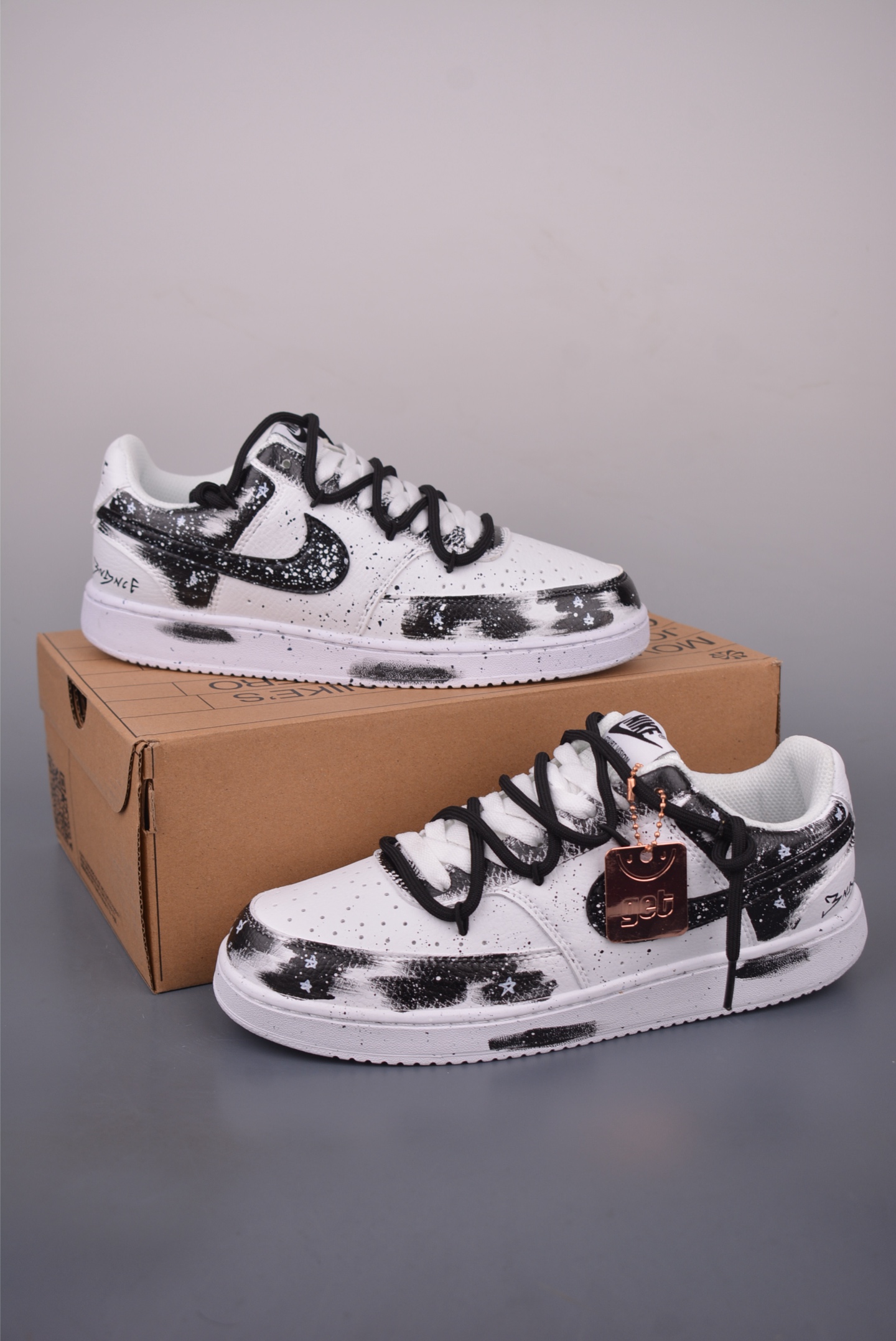 Nike Court Vision Low Hand-Painted Graffiti Sneakers - Original Version 5 i1756595370936 6320 0 4