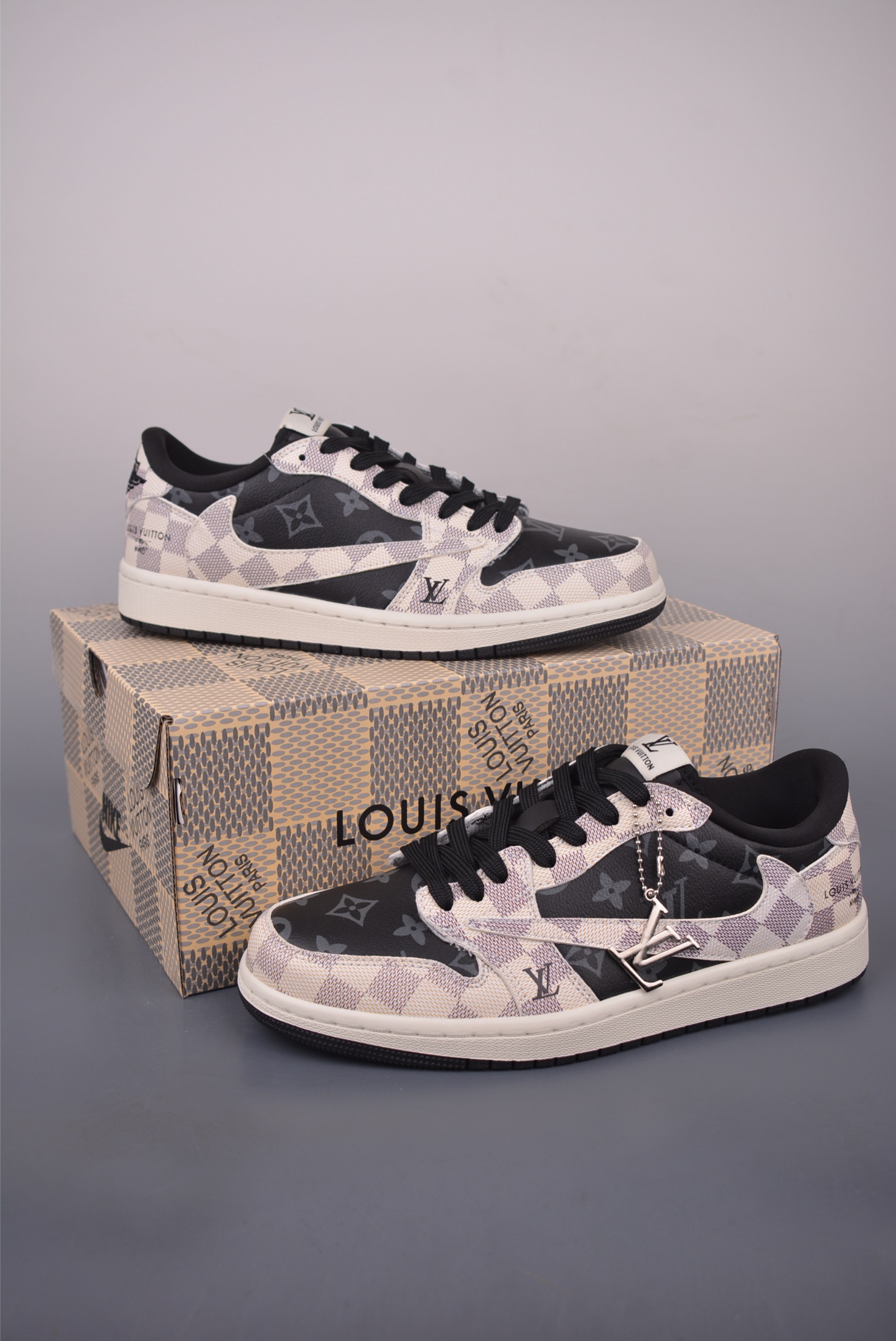Louis Vuitton x Air Jordan 1 Low: Luxury Designer Fashion Sneaker Collection 5 i1756595642719 8351 0 4