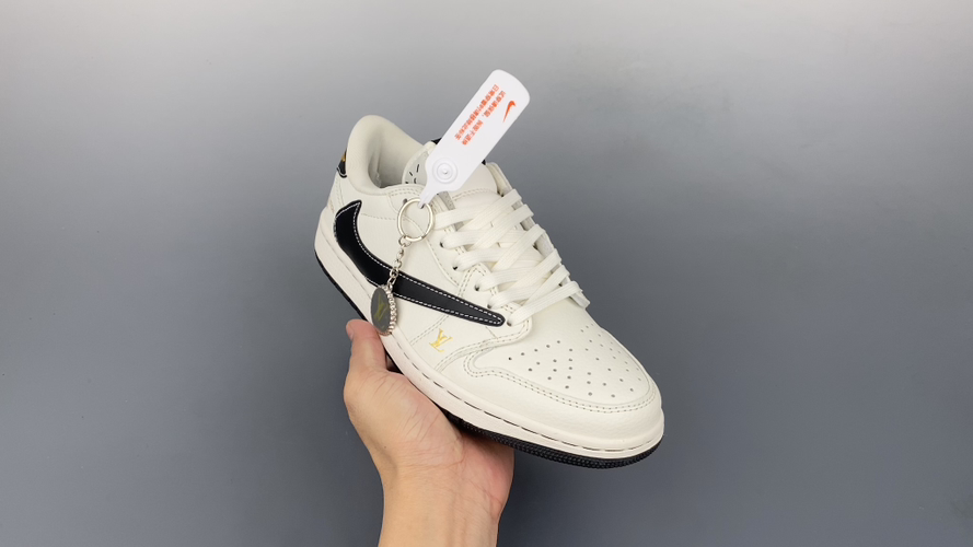 Fragment x Travis Scott x Louis Vuitton Air Jordan 1 Low Sneakers