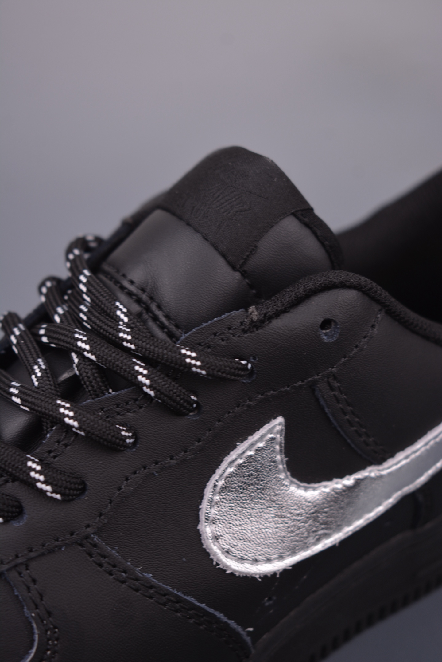 Nike Air Force 1 Low Black Silver Shoes - Premium Comfort & Style 7 i1756680163118 9368 0 6