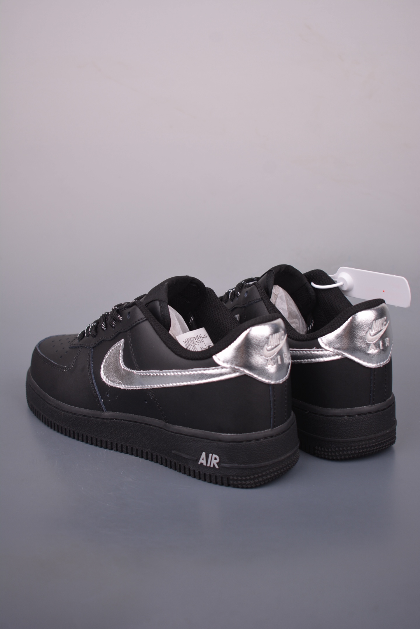 Nike Air Force 1 Low Black Silver Shoes - Premium Comfort & Style 2 i1756680163262 7280 0 1
