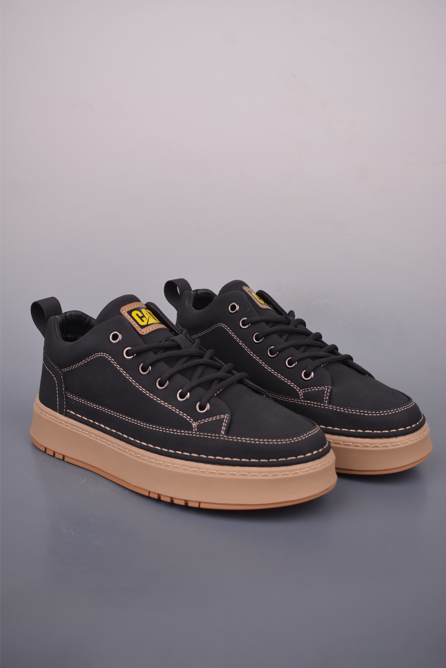 CAT Men's Casual Leather Sneakers Breathable Outdoor Anti-Slip Shoes 2 i1756681414910 1620 0 0