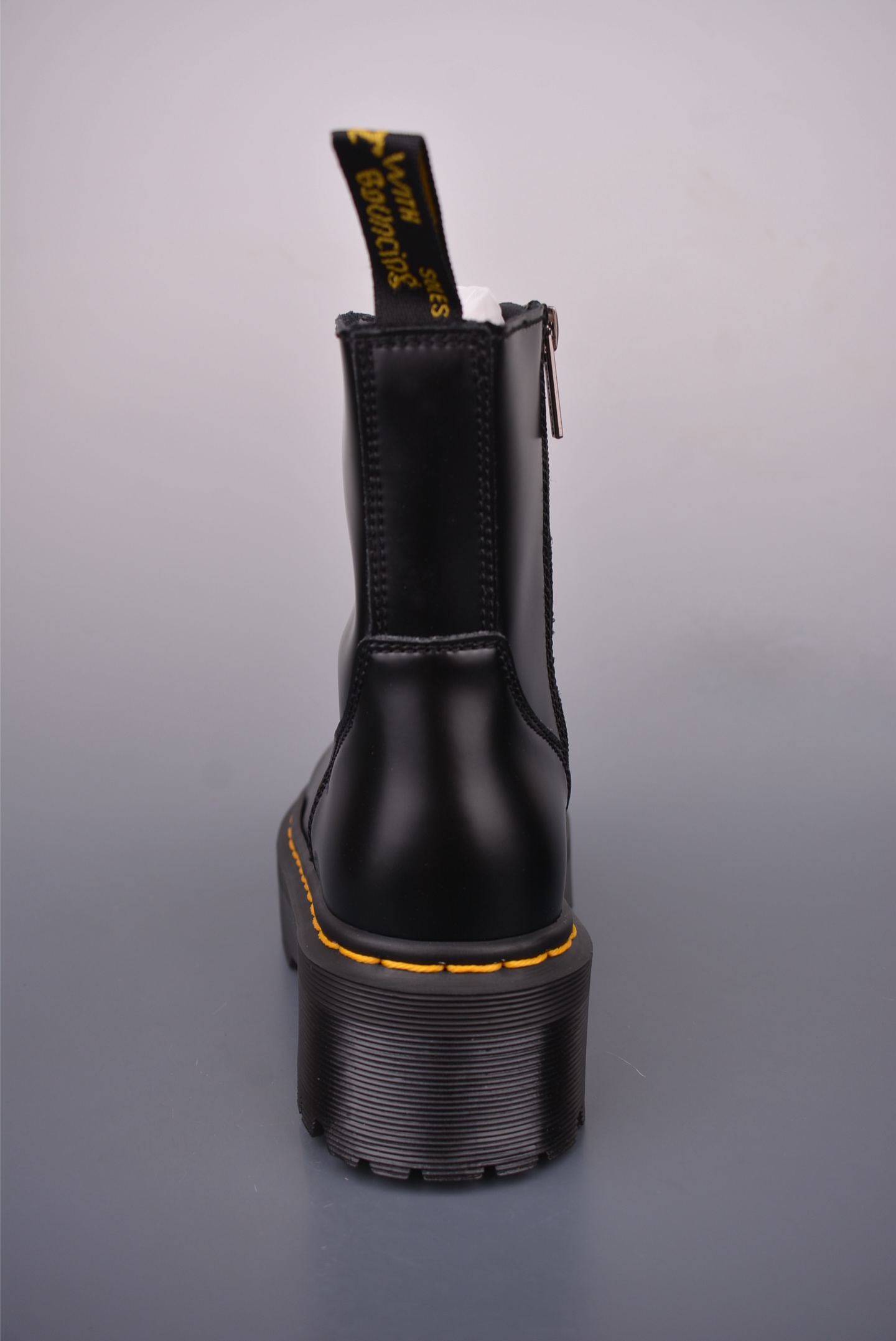 Dr. Martens 1462 Platform Boots - 8-Eye, High-Top, Lace-Up, Black Leather 5 i1756681912748 7779 0 3