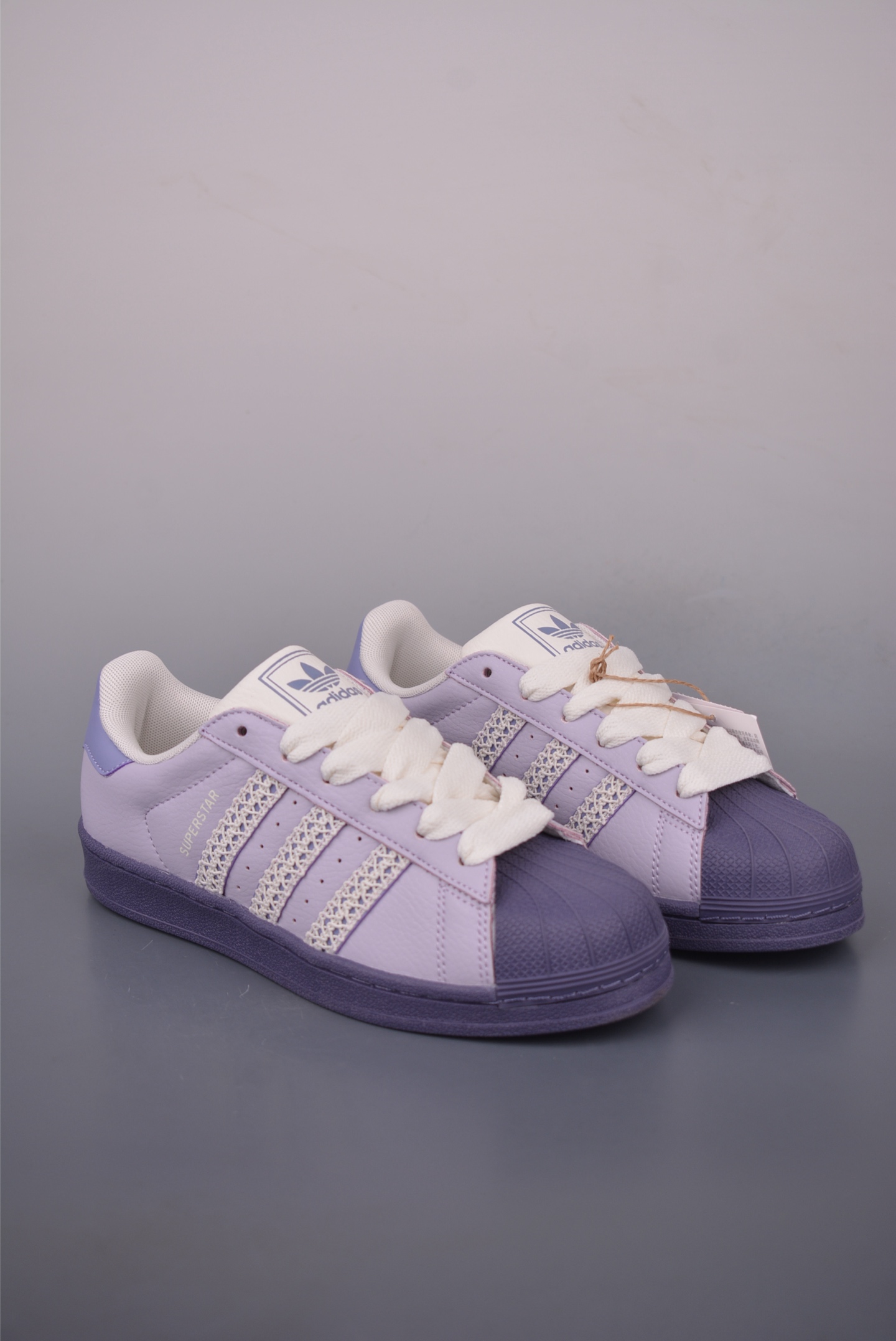 Adidas Originals Superstar 2 Lilac Leather Sneakers Classic Shell Toe Design 1 i1756758488790 8753 0 0