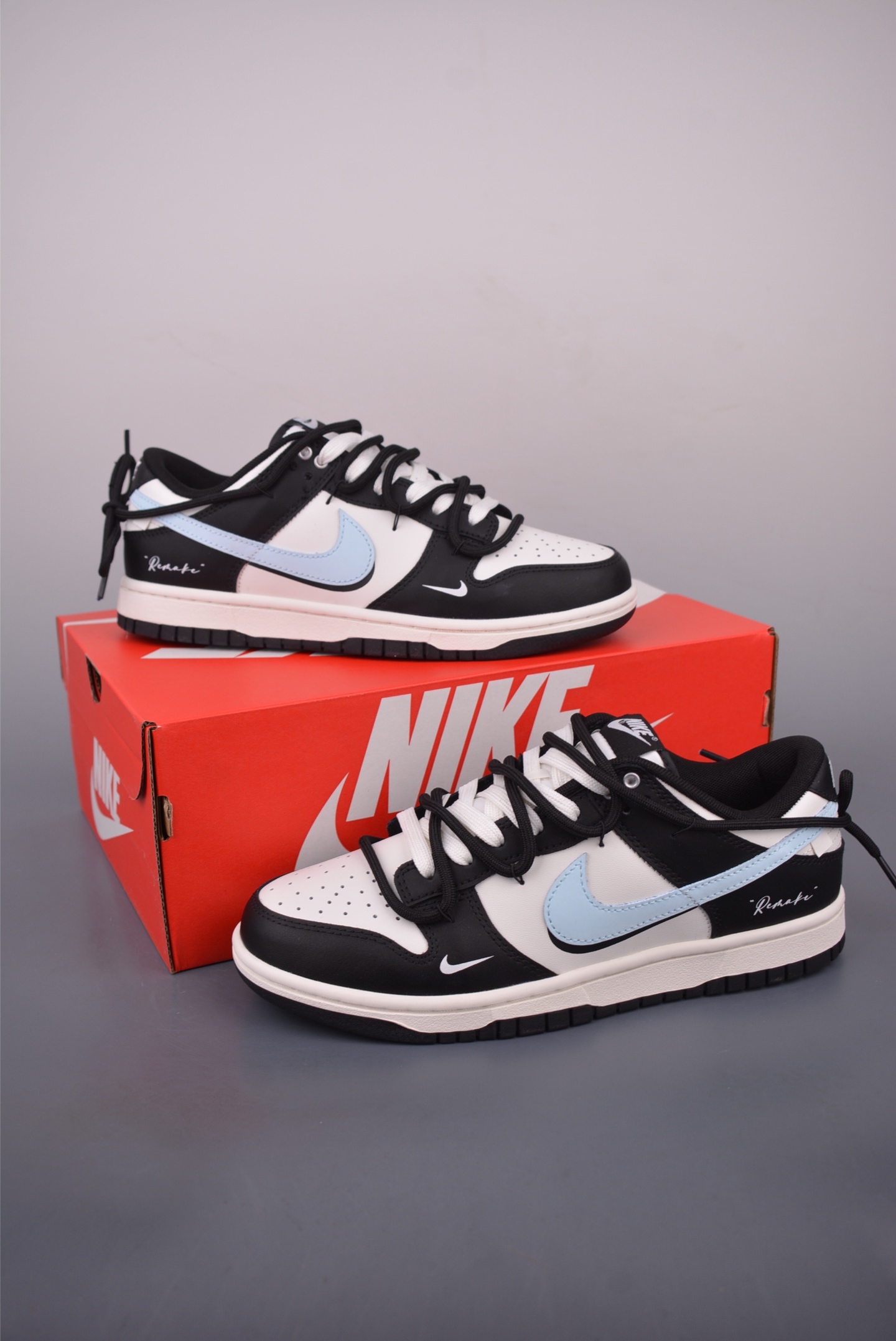 Nike SB Dunk Low "Just Do It" Deconstructed Black White Blue Shoes 6 i1756759310996 4033 0 4