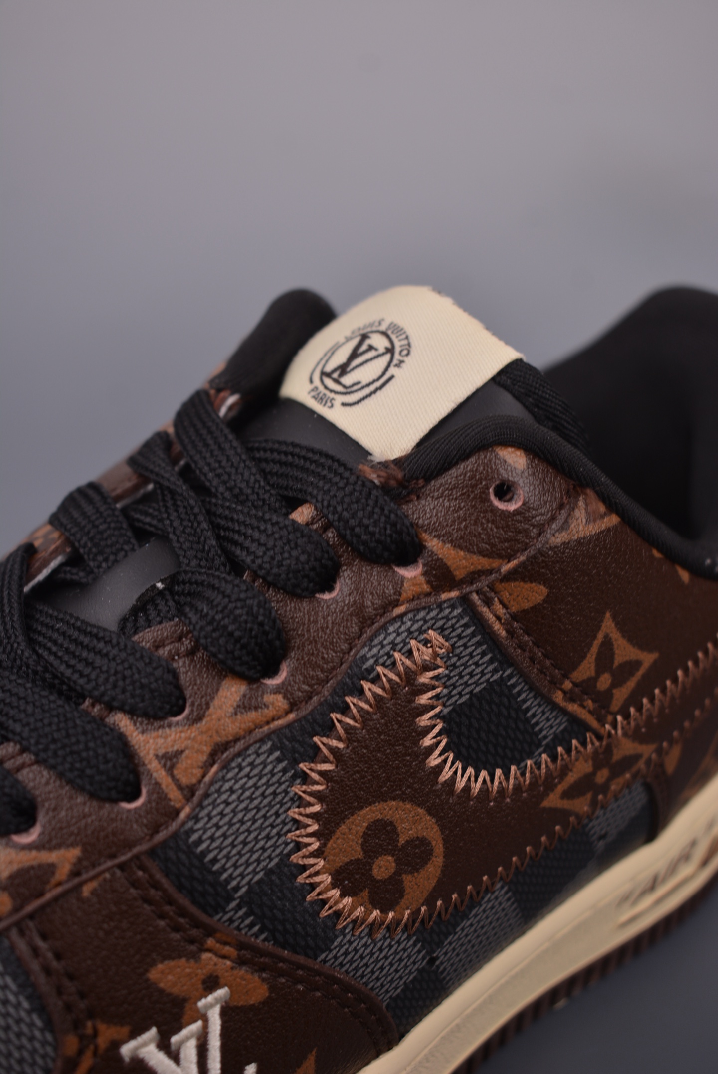 Nike Air Force 1 Low Louis Vuitton Collab Brown Monogram Sneakers 7 i1756853661077 9795 0 6