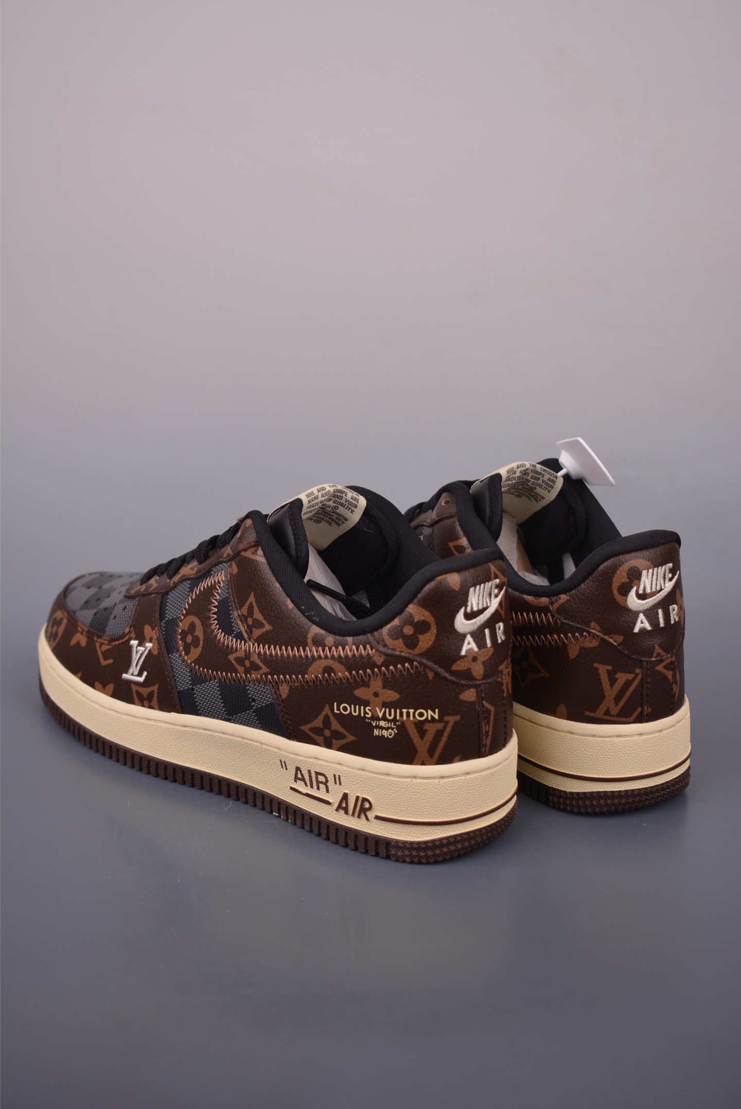 Nike Air Force 1 Low Louis Vuitton Collab Brown Monogram Sneakers 2 i1756853662943 7476 0 1