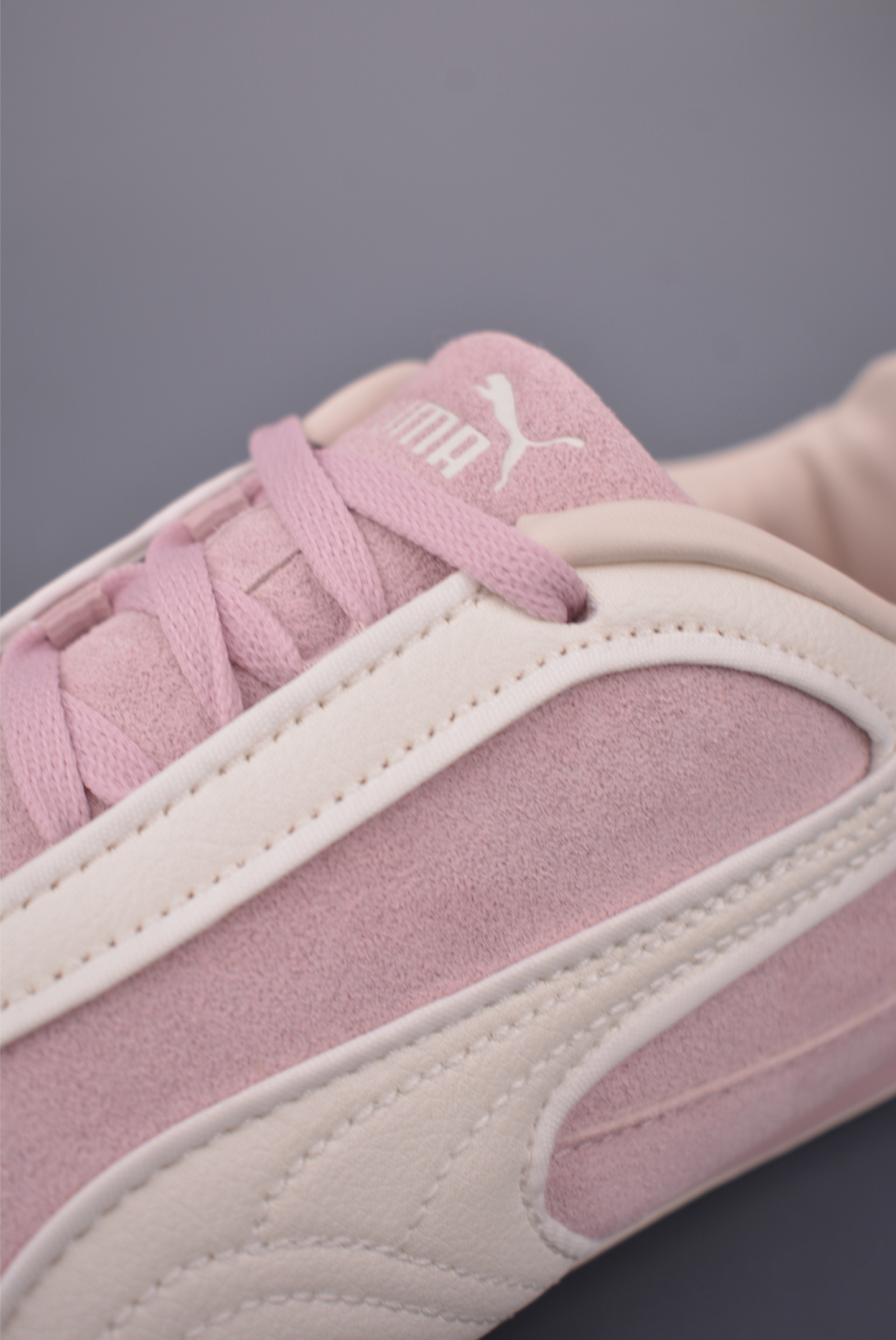 Puma Bella V2 Leather Low Top Sneakers - Pink/White, Women's Sizes 8 i1756902903725 8273 0 6