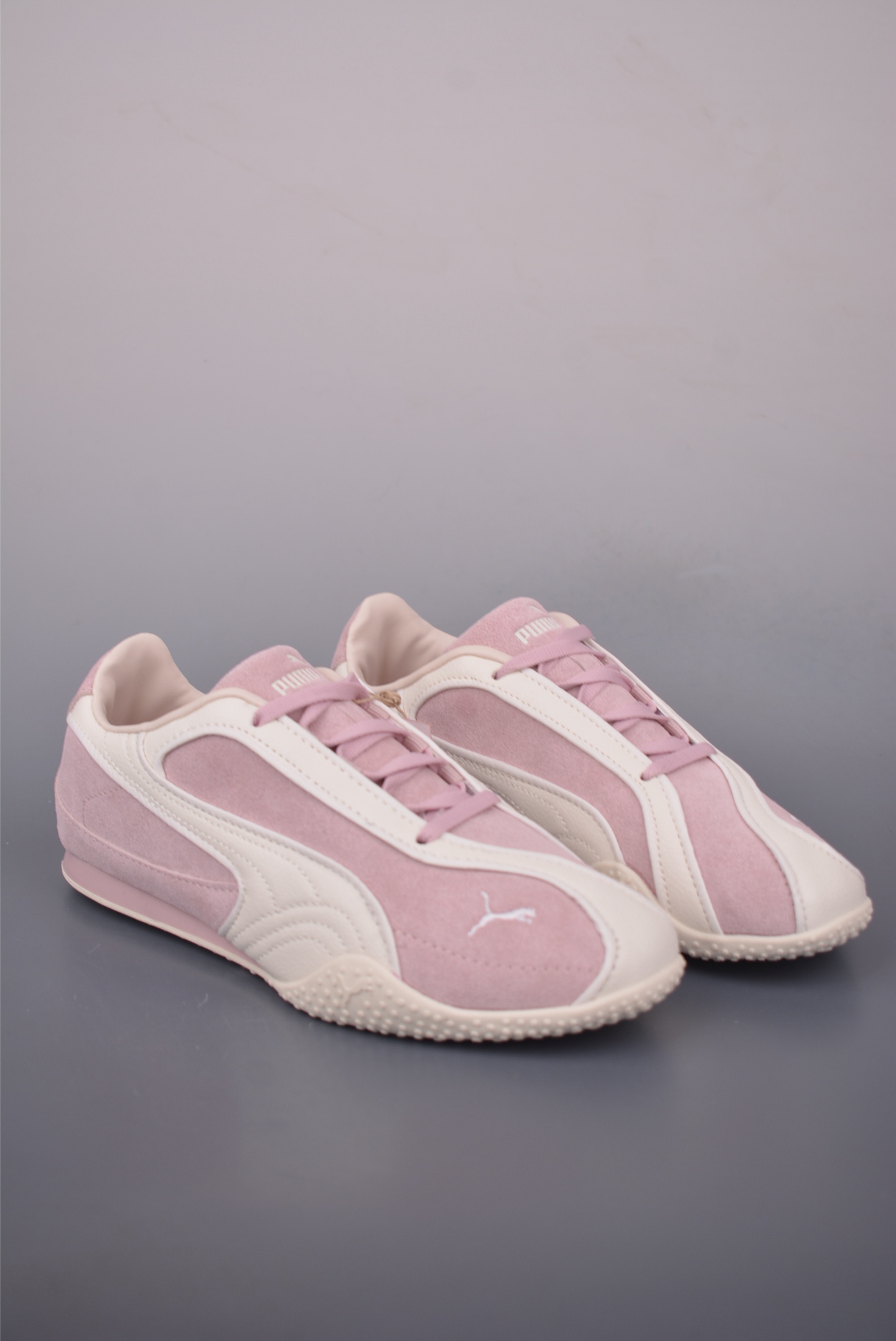 Puma Bella V2 Leather Low Top Sneakers - Pink/White, Women's Sizes 2 i1756902914208 6747 0 0