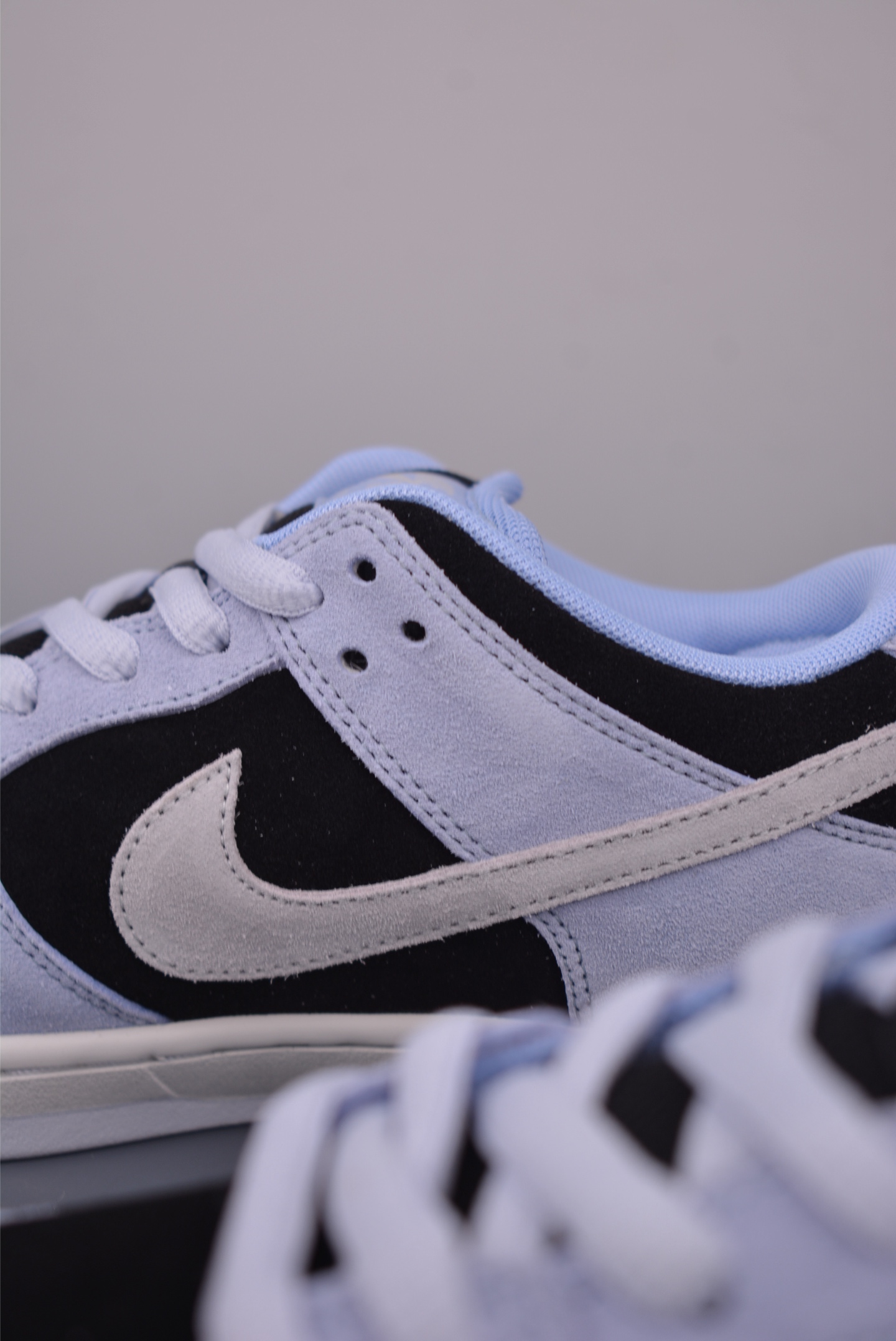 Nike SB Dunk Low Premium Leather Black White Blue Skateboarding Shoes 9 i1756903322100 230 0 7