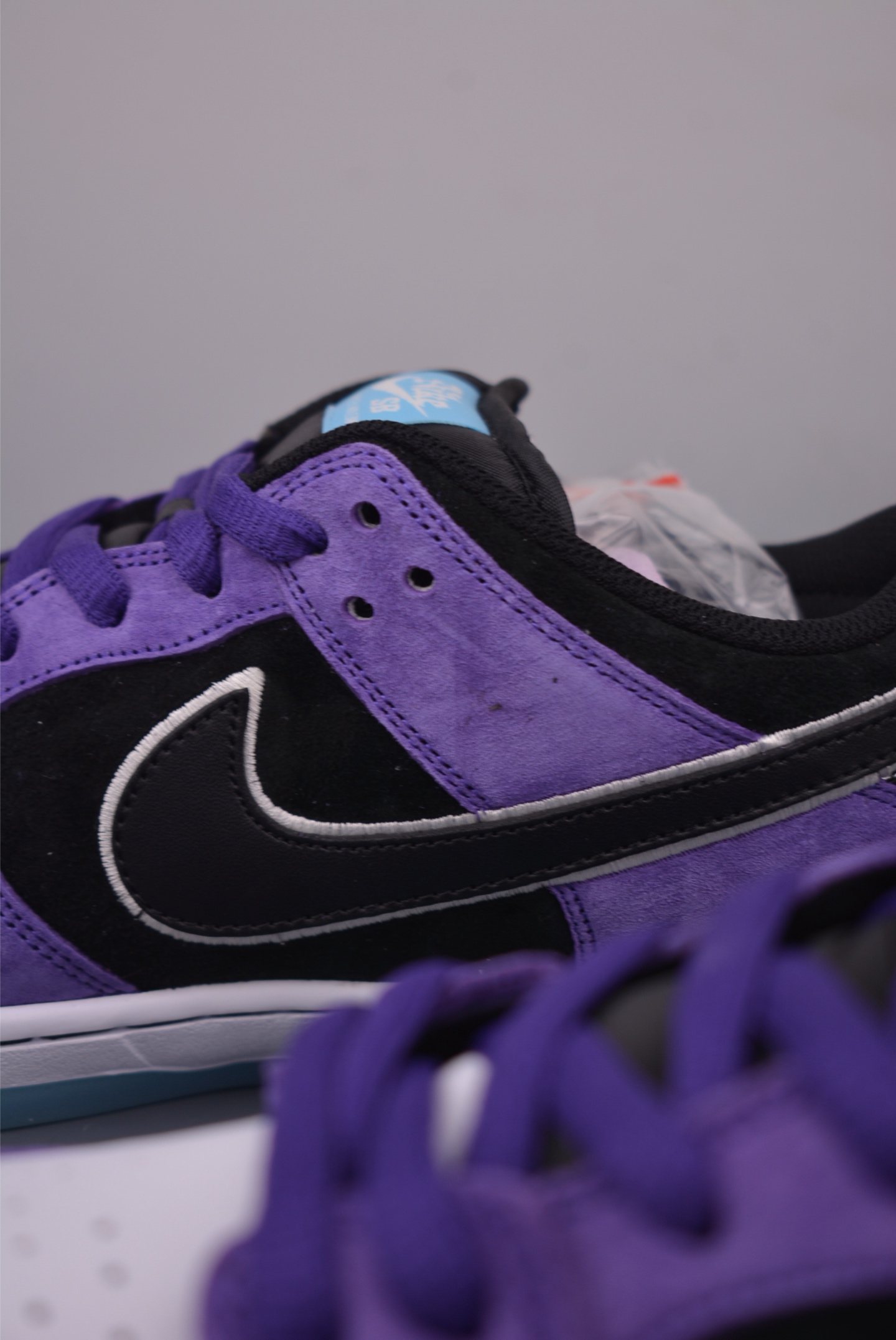 Nike SB Dunk Low Purple White Black Skateboarding Shoes - HJ0513-5002622 9 i1756903349359 7732 0 7