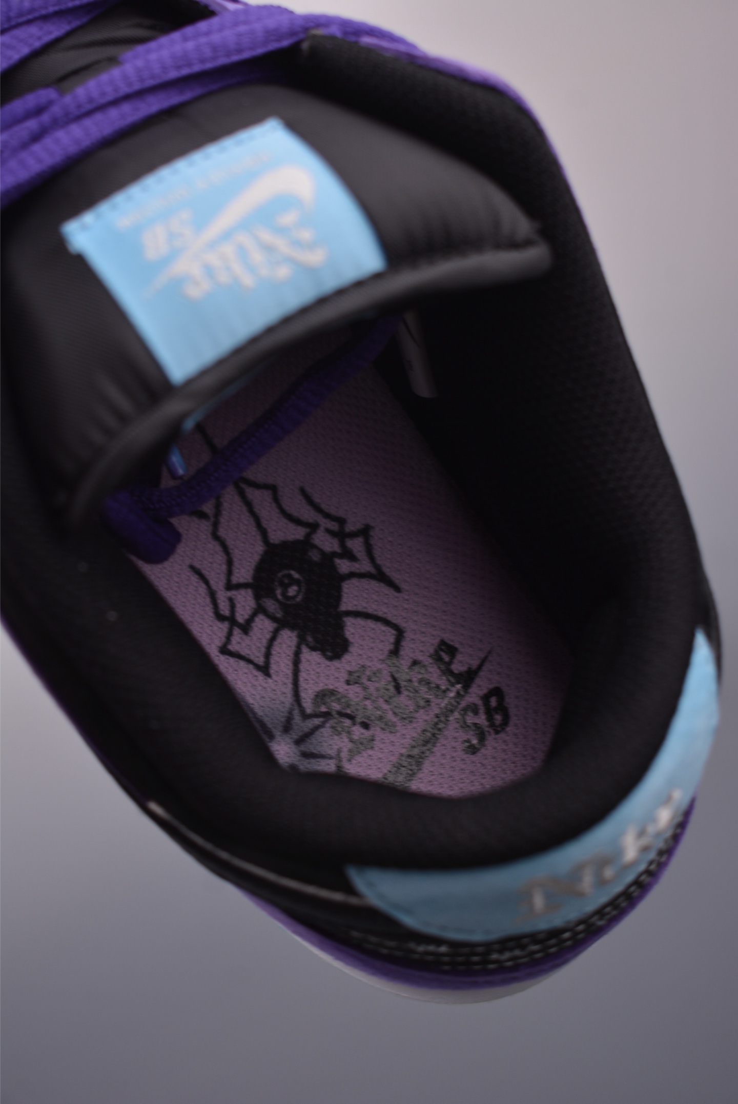 Nike SB Dunk Low Purple White Black Skateboarding Shoes - HJ0513-5002622 10 i1756903349387 4969 0 8