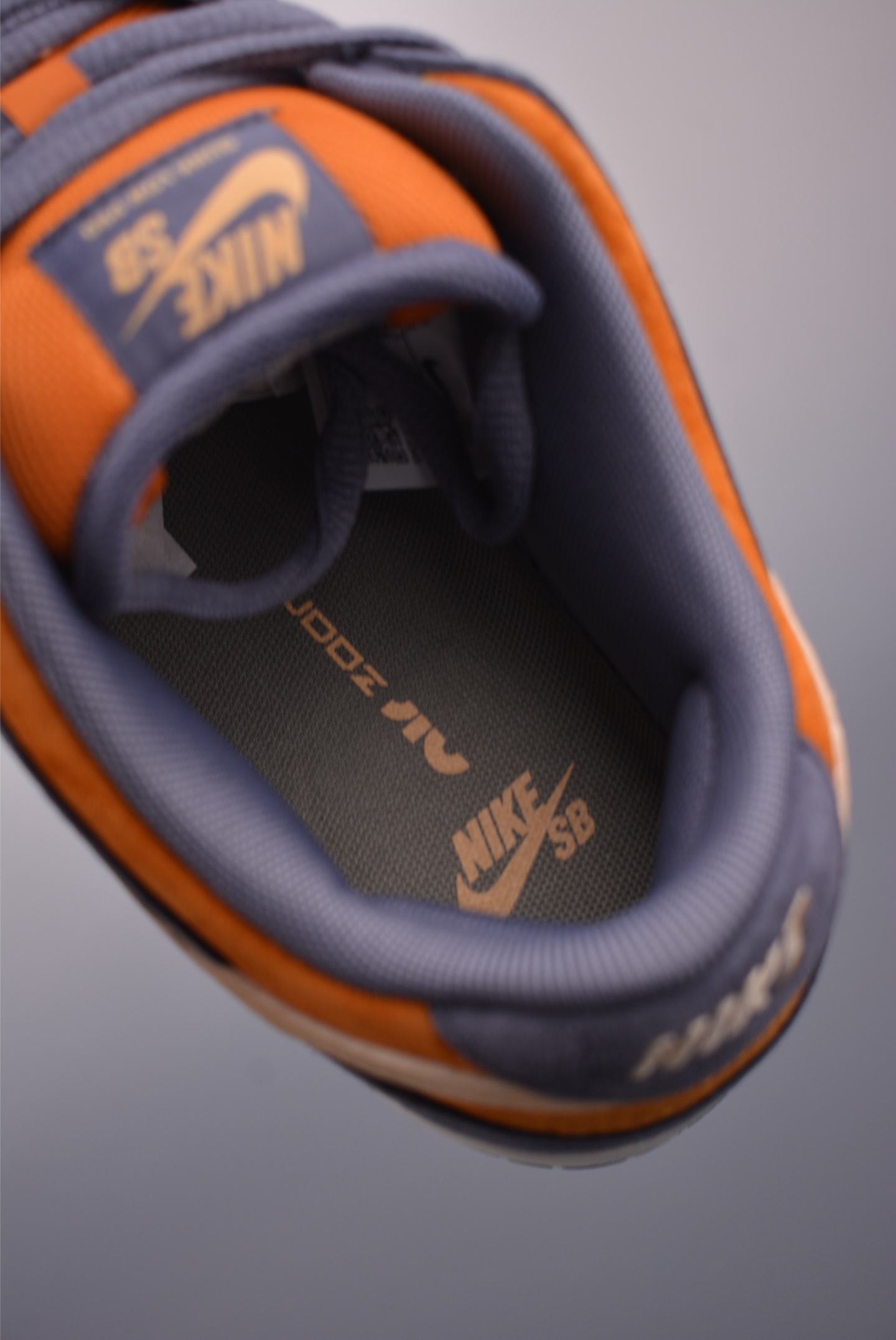 Nike SB Dunk Low Orange Grey Suede Sneakers HF3063-002 - Multiple Sizes 9 i1756903438086 3947 0 8