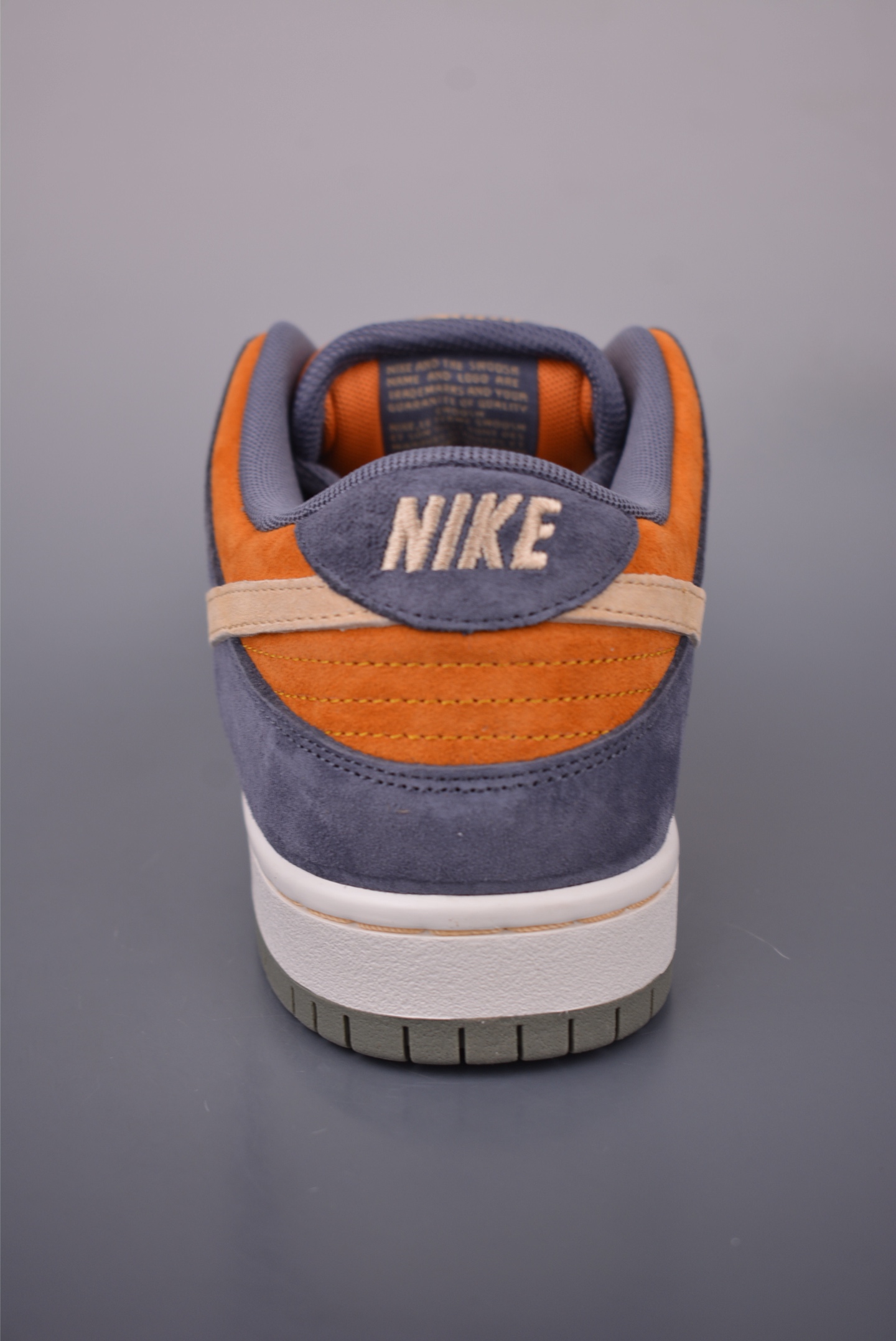 Nike SB Dunk Low Orange Grey Suede Sneakers HF3063-002 - Multiple Sizes 4 i1756903438092 8093 0 3
