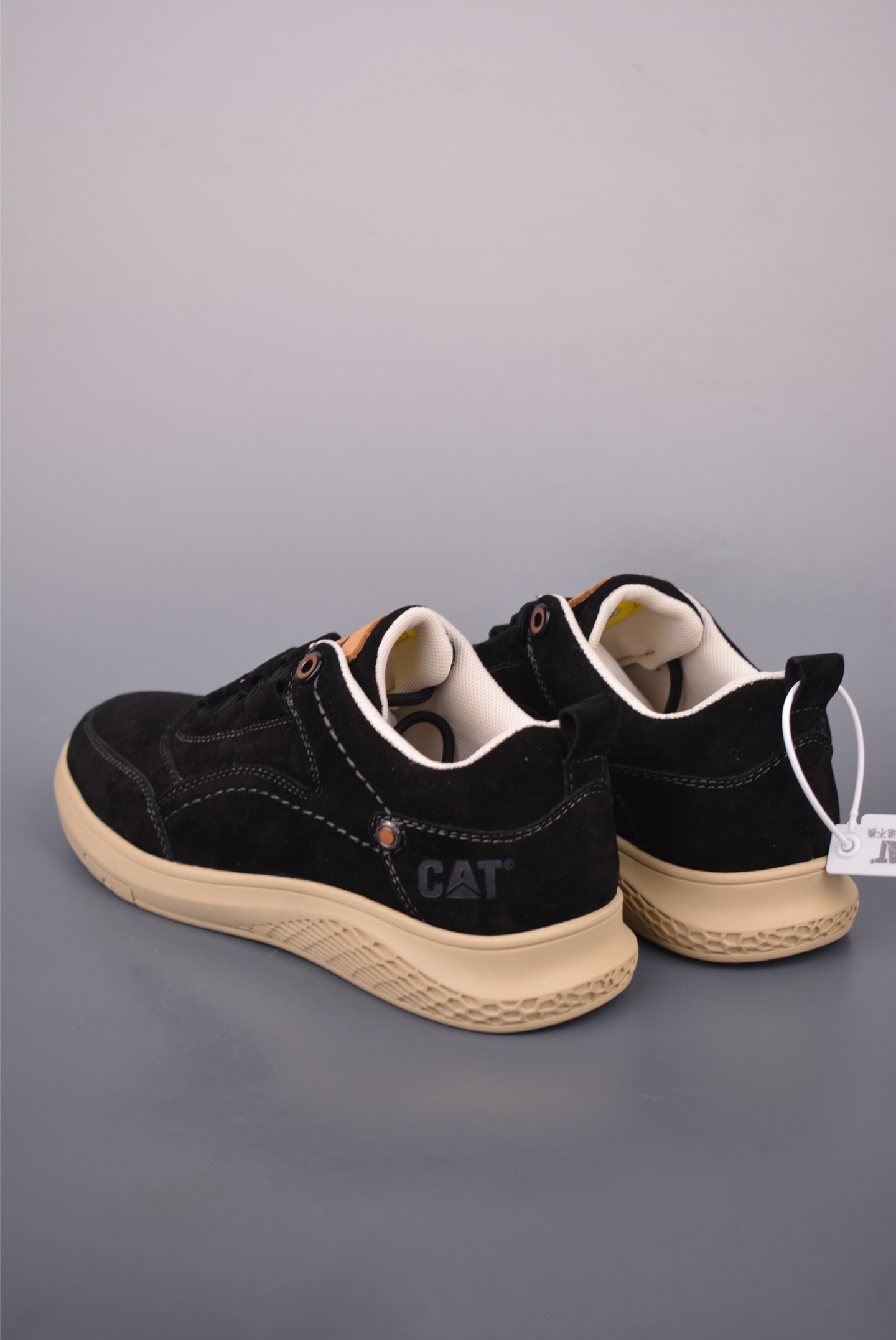 CAT Men's Casual Fashion Low-Top Sneakers, Suede Leather, Comfortable and Stylish 2 i1756945123944 5300 0 1