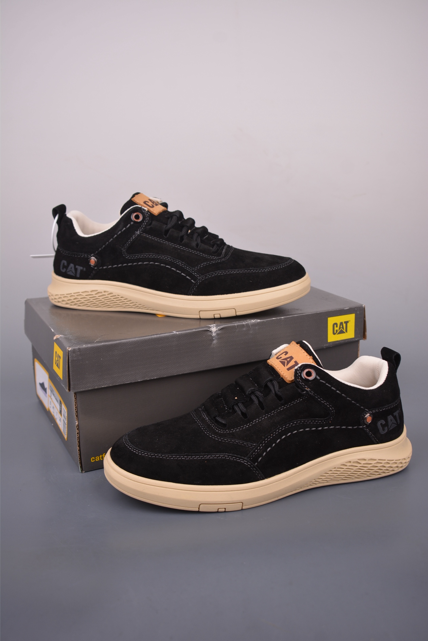 CAT Men's Casual Fashion Low-Top Sneakers, Suede Leather, Comfortable and Stylish 5 i1756945123947 1635 0 4