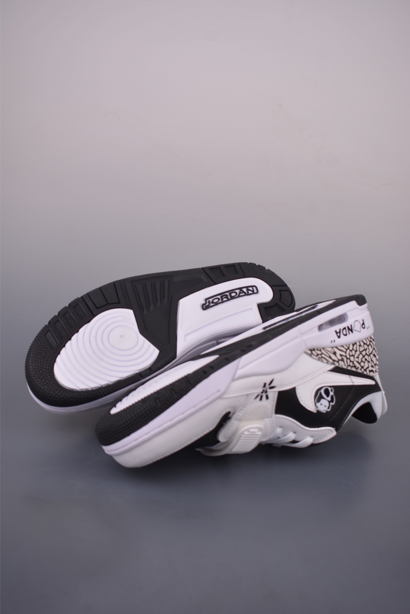 Air Jordan Legacy 312 "Panda" Sneakers Hand-Painted - Official Edition 4 i1756946462571 2411 0 2
