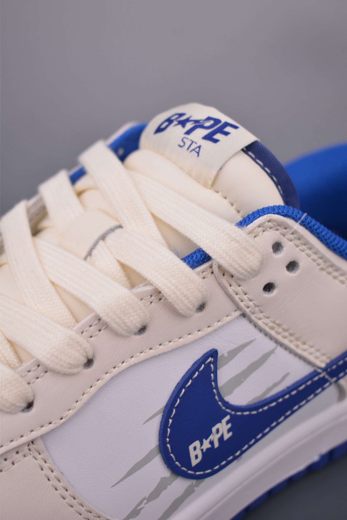 Nike SB Dunk Low Bape Cream and Blue Authentic Style, Comfortable and Durable 7 i1756948624096 9231 0 6