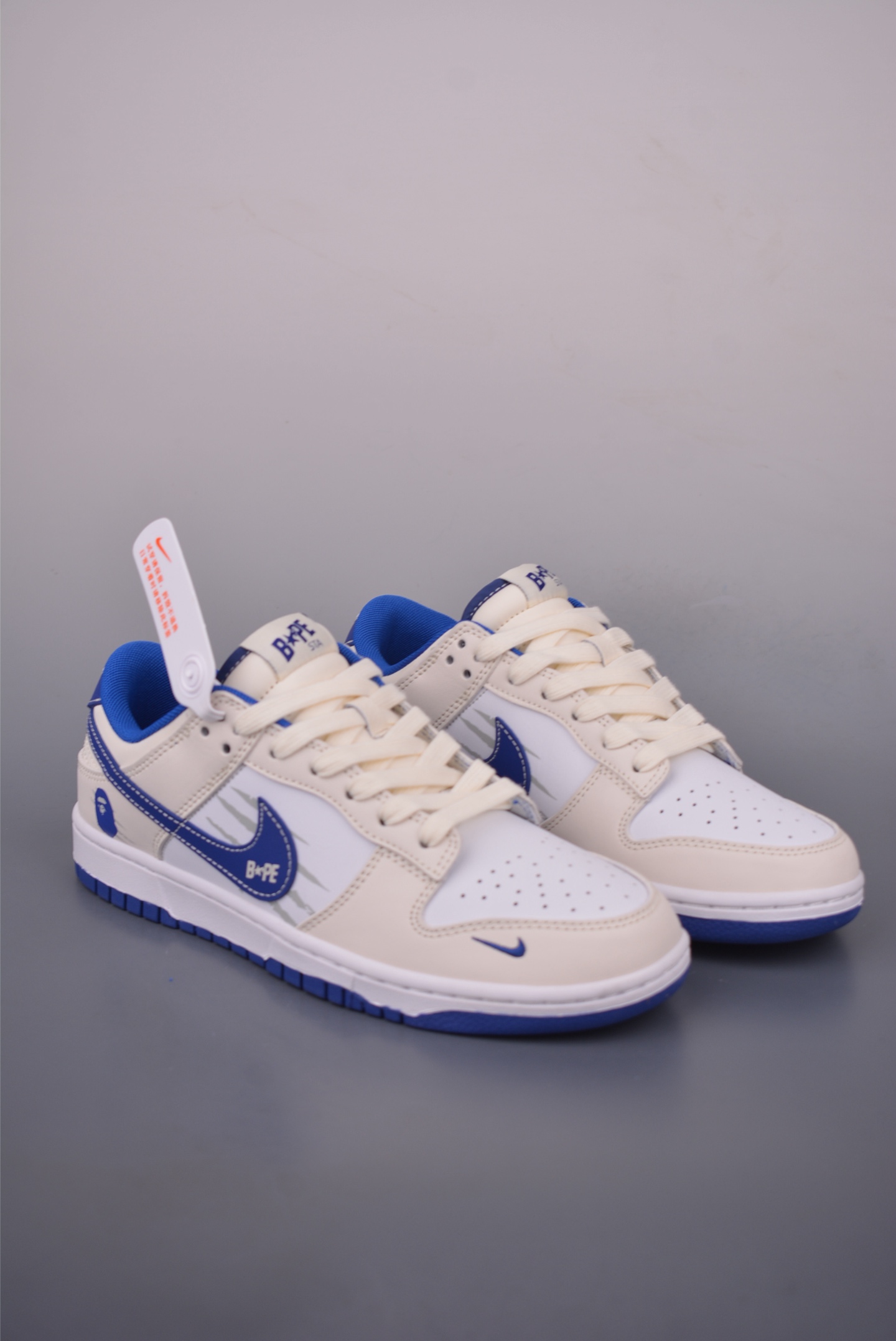 Nike SB Dunk Low Bape Cream and Blue Authentic Style, Comfortable and Durable 1 i1756948624129 4705 0 0