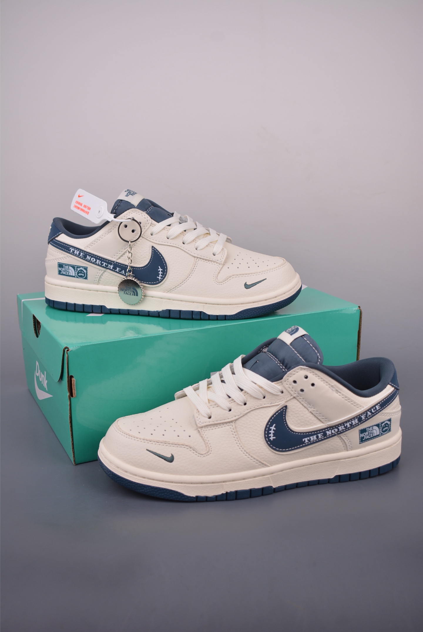 Nike SB Dunk Low The North Face Cream/Navy Blue Sneakers 6 i1756948668671 4122 0 4