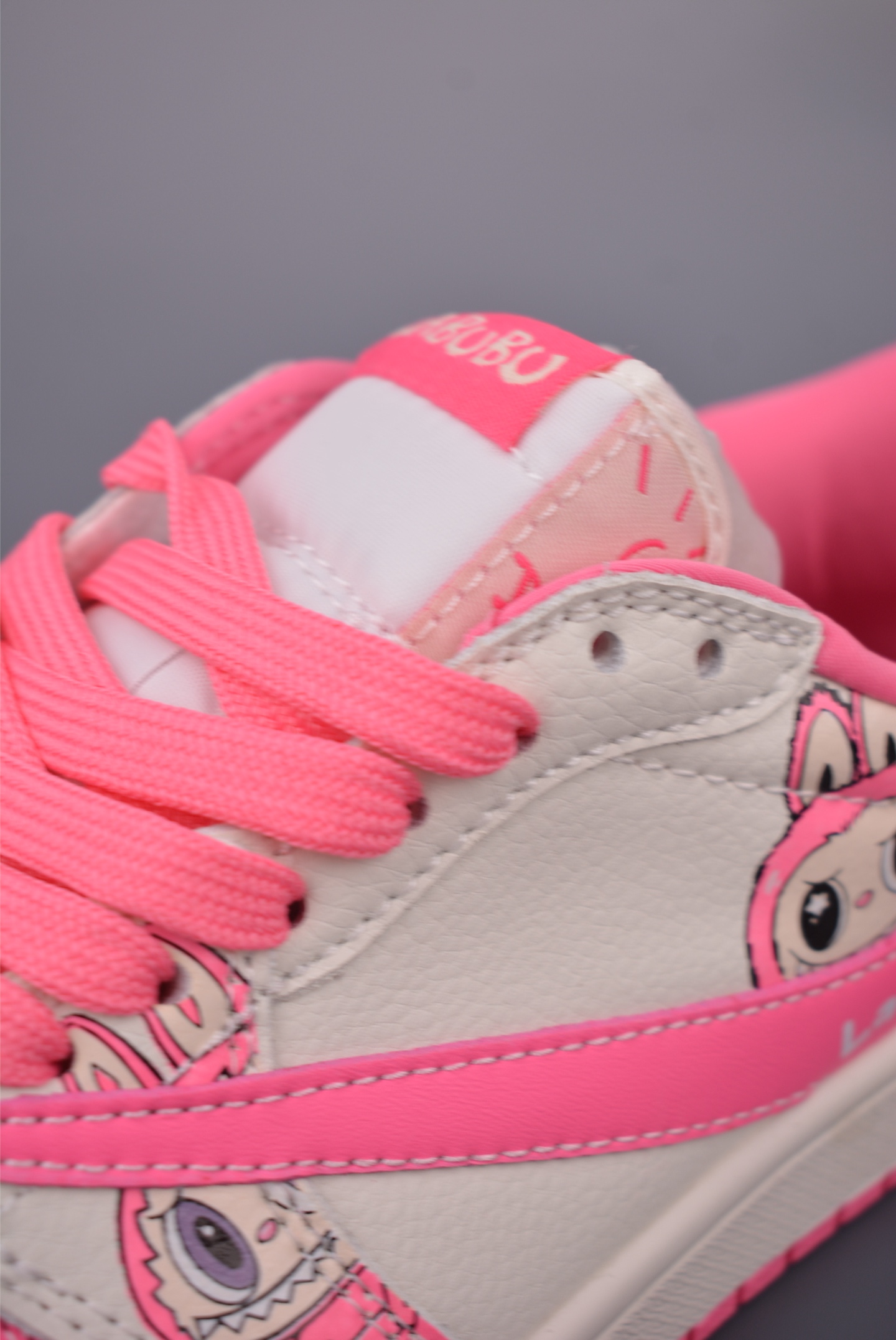 Fragment x Travis Scott x Labubu Air Jordan 1 Low 三方联名倒钩 JW1188-162