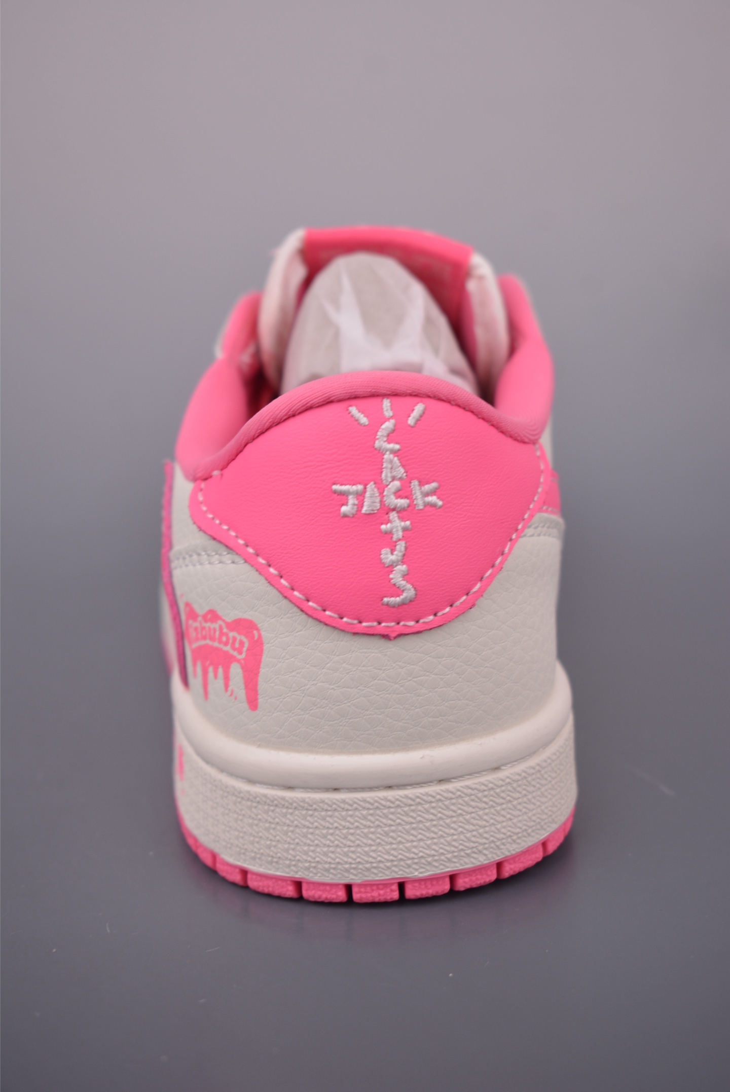 Fragment x Travis Scott x Labubu Air Jordan 1 Low 三方联名倒钩 JW1188-162