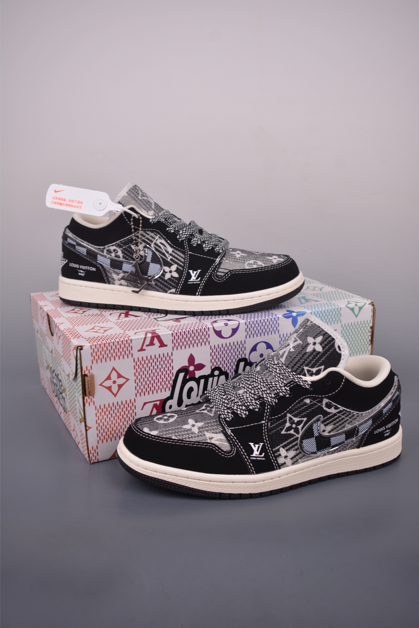 Nike Air Jordan 1 x Louis Vuitton Custom Sneakers - Premium Quality 5 i1756948861407 7451 0 4