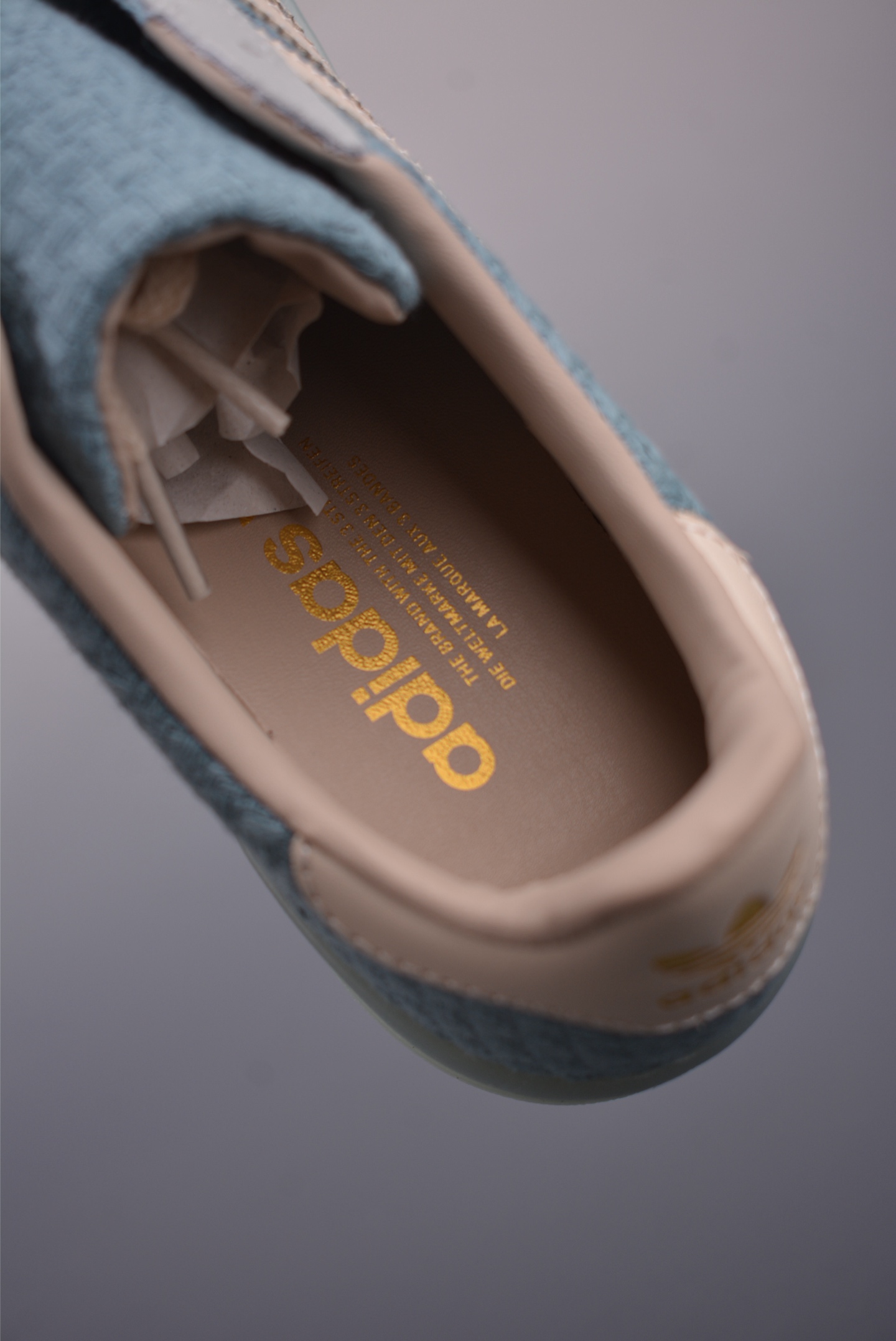 Adidas Originals Gazelle Indoor Casual Low-Top Sneakers - Light Blue/Cream 10 i1756949217336 2054 0 8
