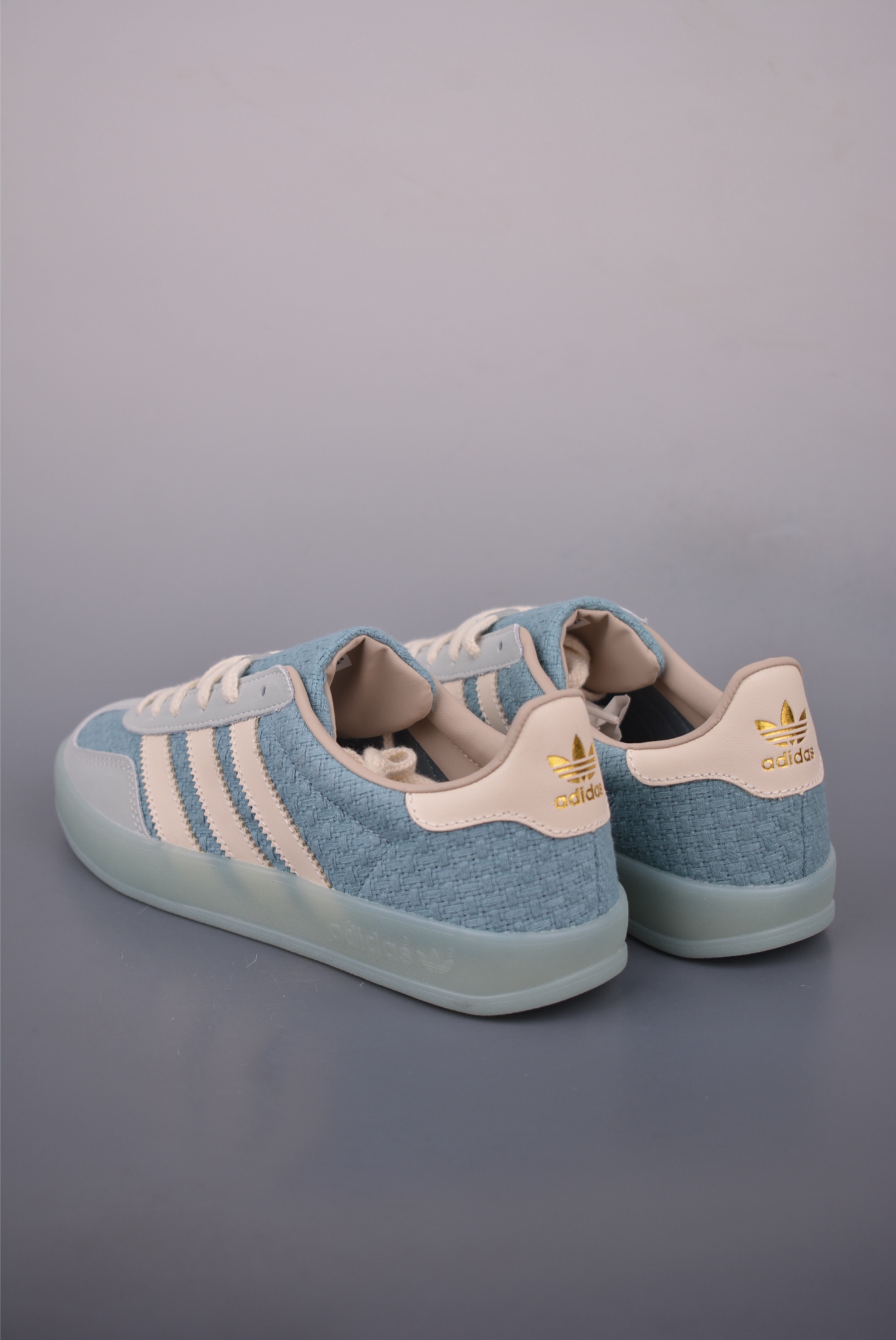 Adidas Originals Gazelle Indoor Casual Low-Top Sneakers - Light Blue/Cream 3 i1756949217380 9625 0 1