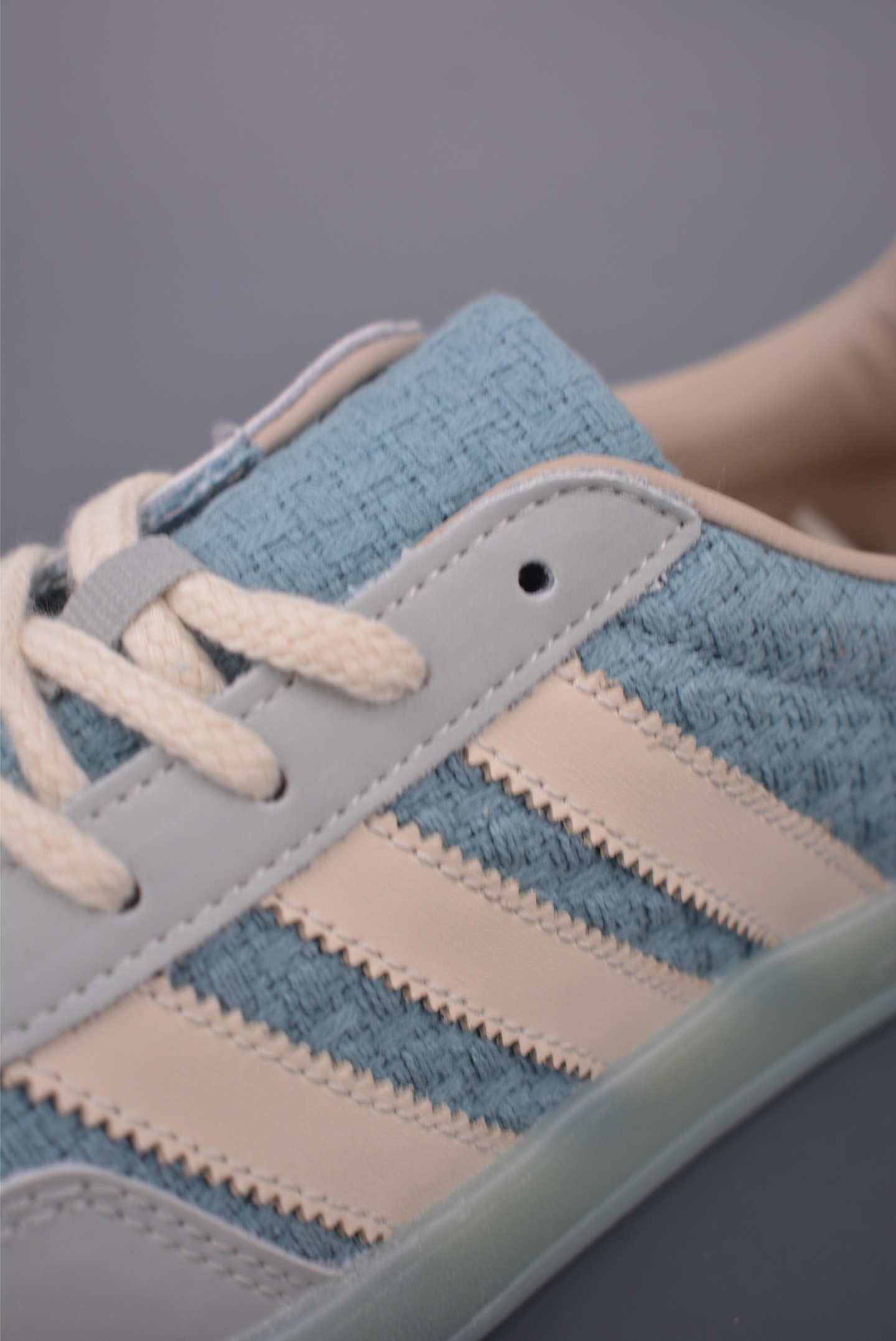 Adidas Originals Gazelle Indoor Casual Low-Top Sneakers - Light Blue/Cream 8 i1756949219031 3363 0 6