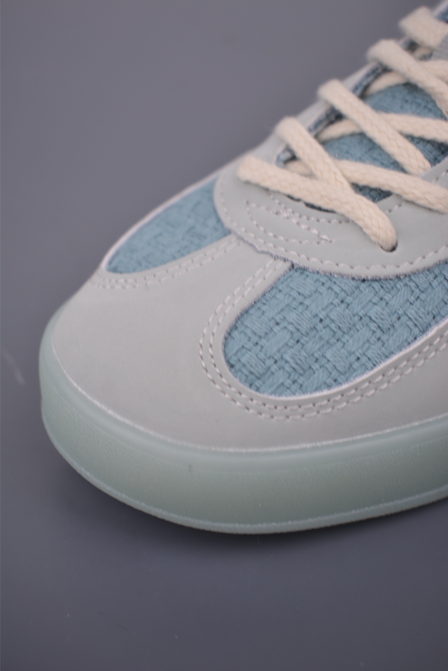 Adidas Originals Gazelle Indoor Casual Low-Top Sneakers - Light Blue/Cream 7 i1756949219045 7587 0 5