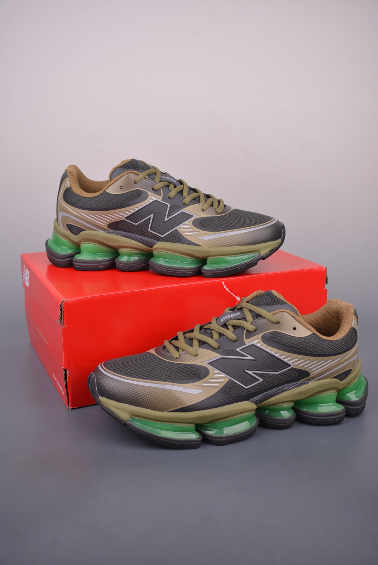 New Balance 新百伦 M2000系列 时尚百搭 织物人造革猪皮 网面休闲鞋方 U20003725