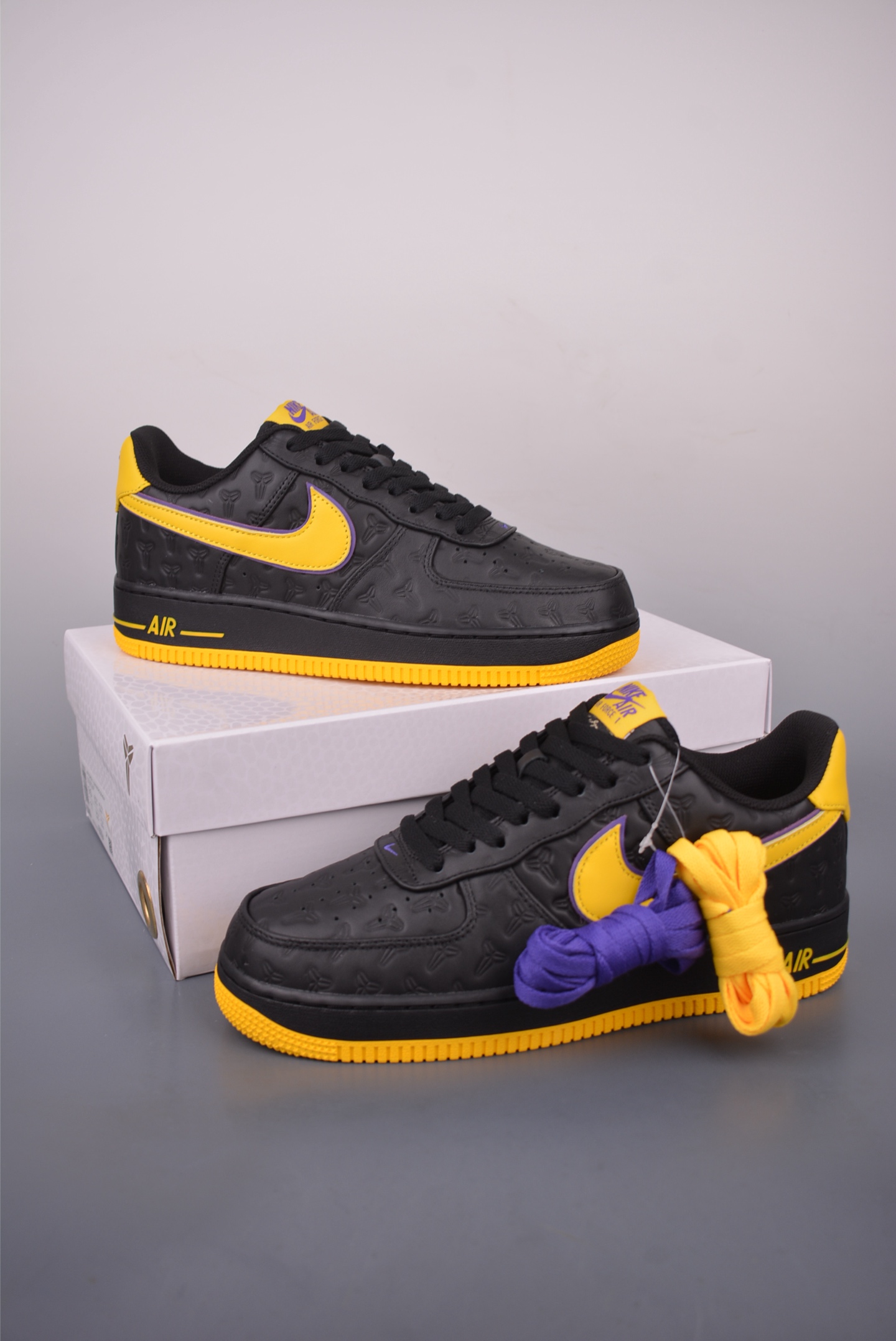 Nike Air Force 1 Low Kobe Bryant Edition - Black/Yellow 6 i1757032949214 3418 0 4