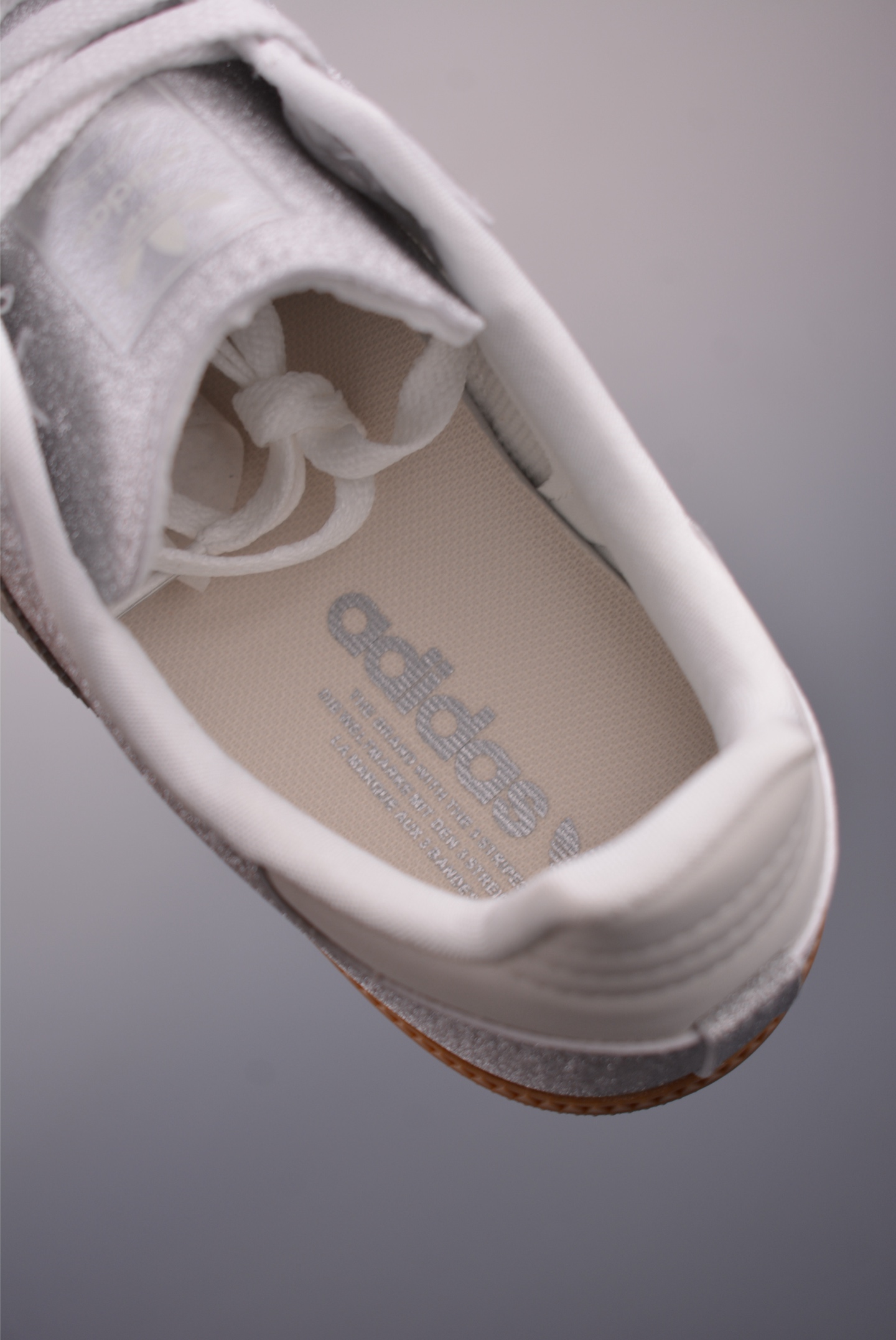 Adidas Samba OG Casual Sneakers - Silver Glitter, Classic Low-Profile Design 10 i1757033599074 1059 0 8