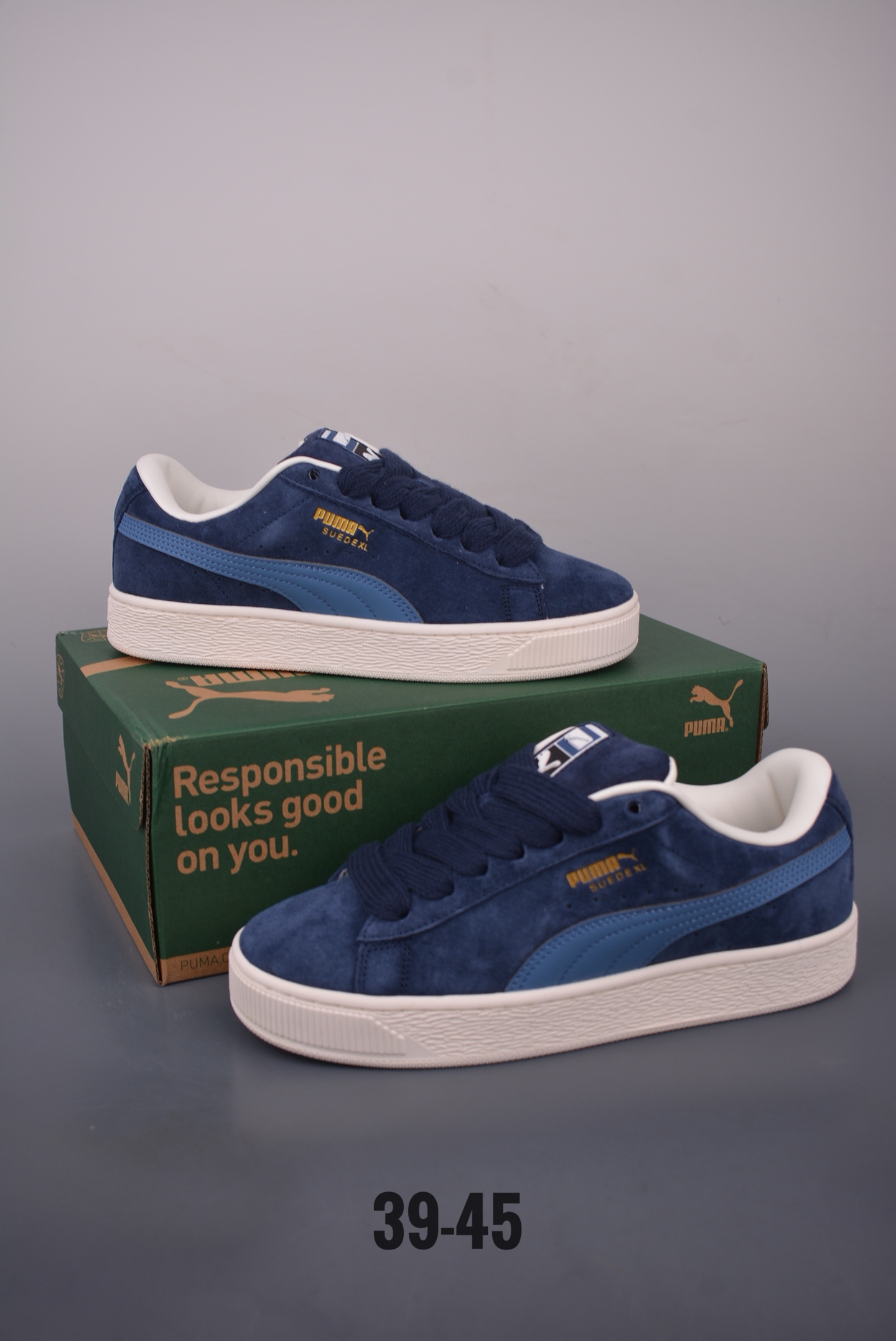 PUMA Suede XL 轻便防滑低帮板鞋