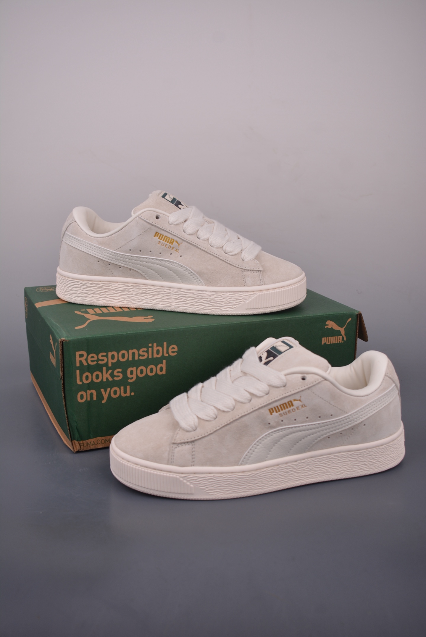 PUMA Suede XL 轻便防滑低帮板鞋