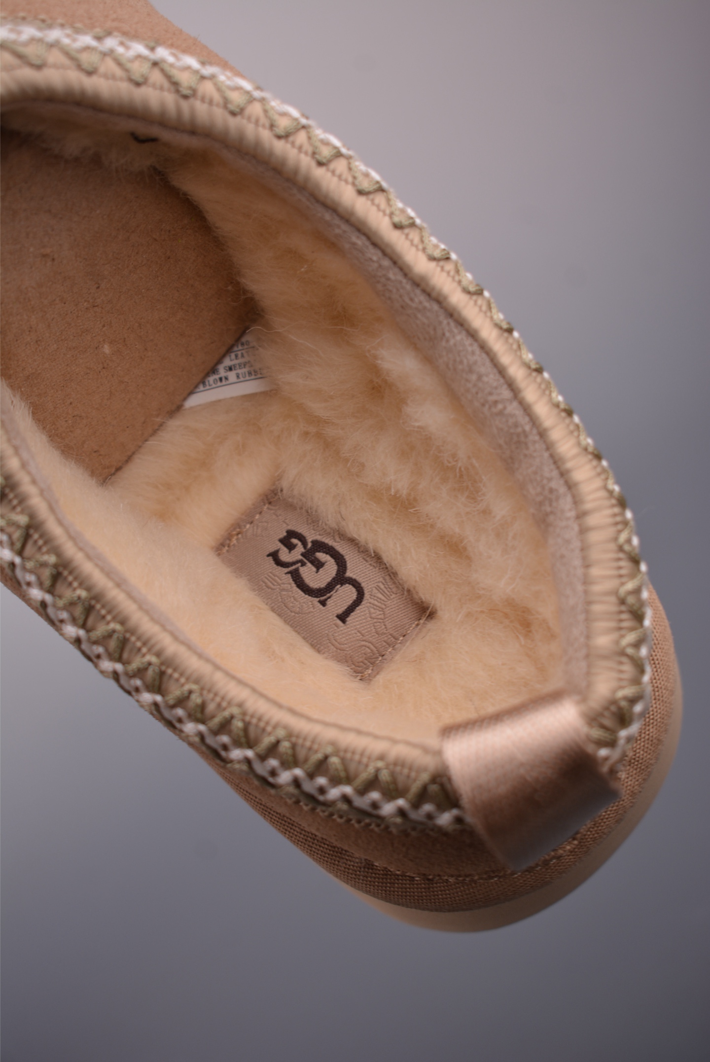 UGG Women's Tasman Luxe Shearling-Lined Suede Platform Clog, Chestnut 10 i1757199164346 9016 0 8