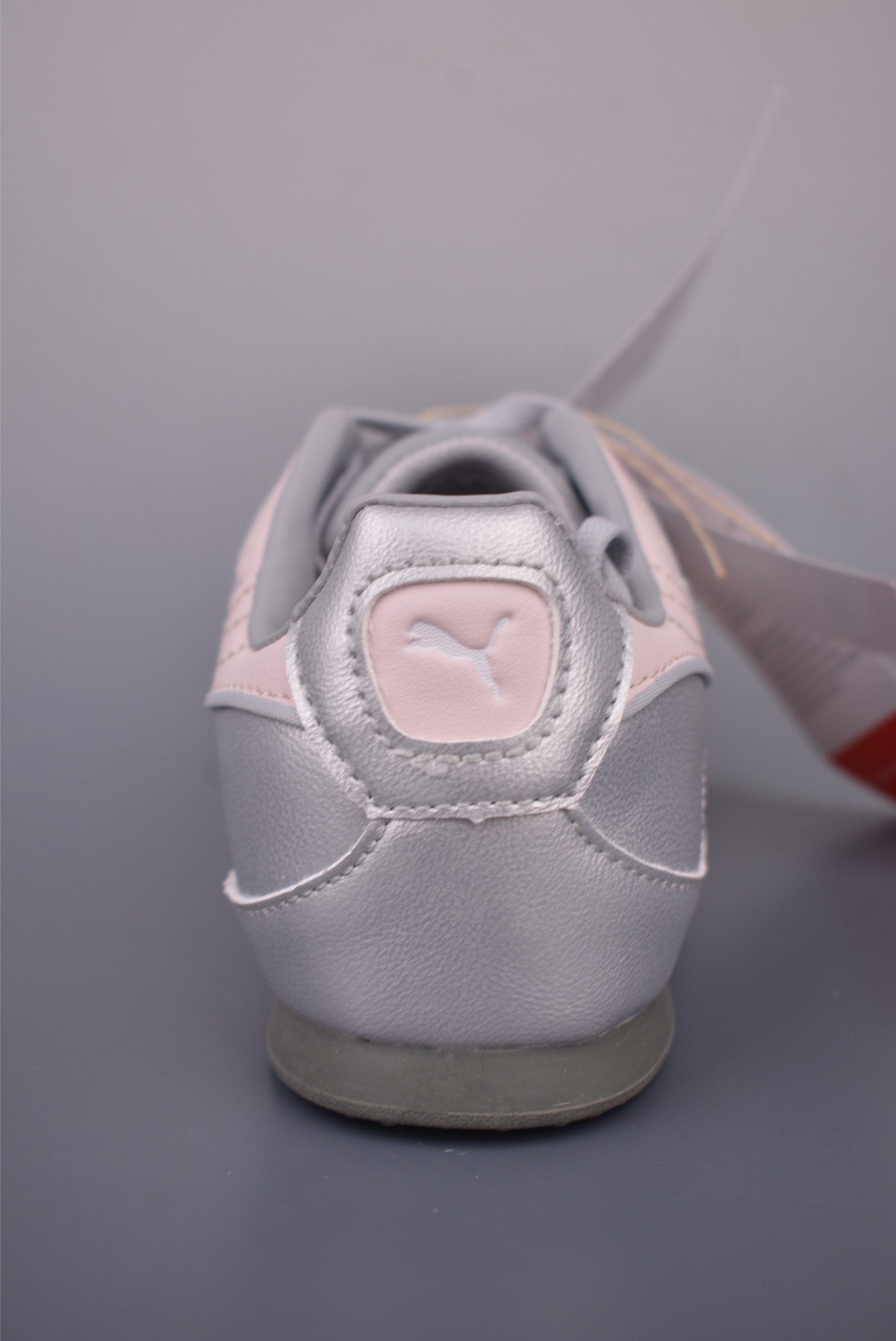 Puma Bella V2 Leather Low-Top Sneakers - Silver and Pink, Athletic Style 5 i1757201158533 9887 0 3