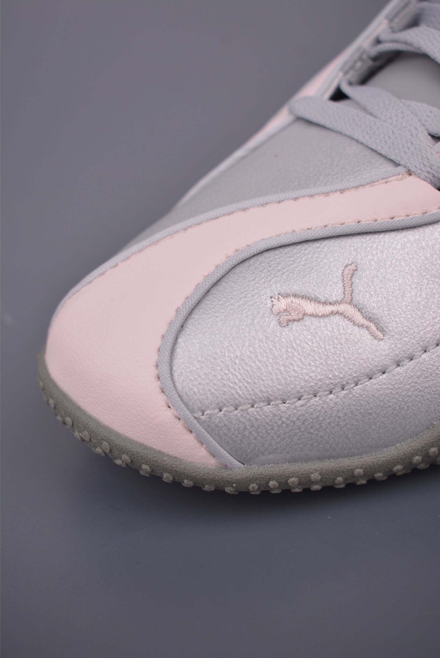 Puma Bella V2 Leather Low-Top Sneakers - Silver and Pink, Athletic Style 7 i1757201158549 7948 0 5