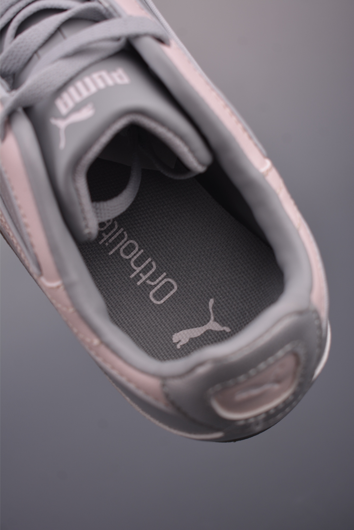 Puma Bella V2 Leather Low-Top Sneakers - Silver and Pink, Athletic Style 10 i1757201160274 3320 0 8