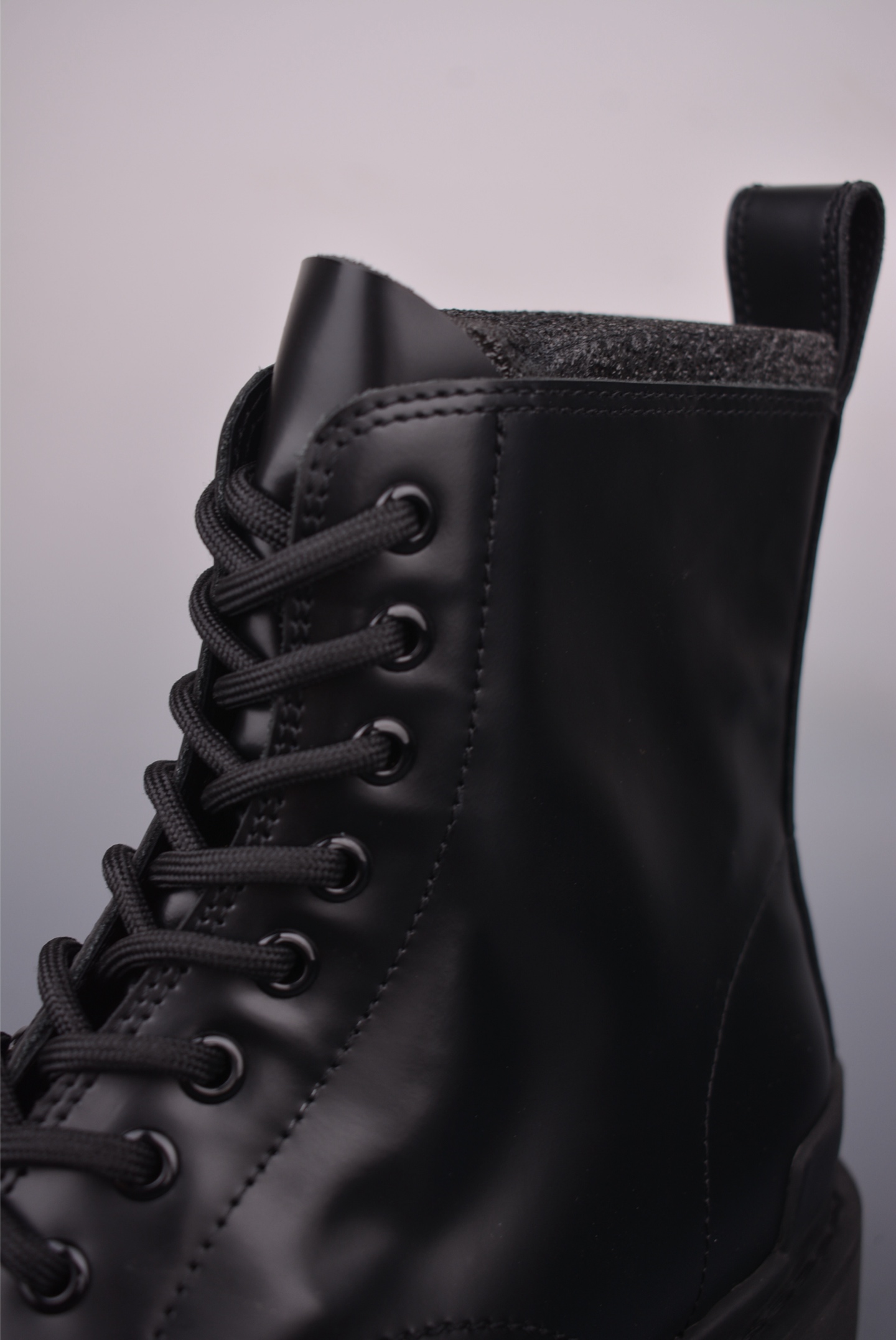 Balenciaga Leather Ankle Boots, Lace-up, Chunky Sole,Men's, Black 8 i1757276964572 6001 0 6