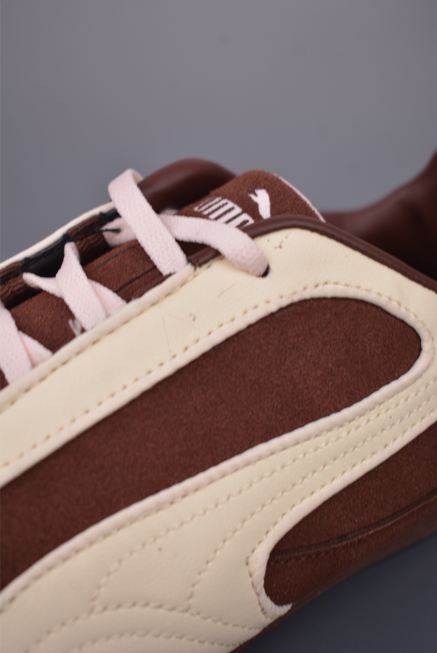 Puma Bella V2 Leather Low-Top Off-Road Training Shoes - Brown/Cream 8 i1757281588121 7905 0 1