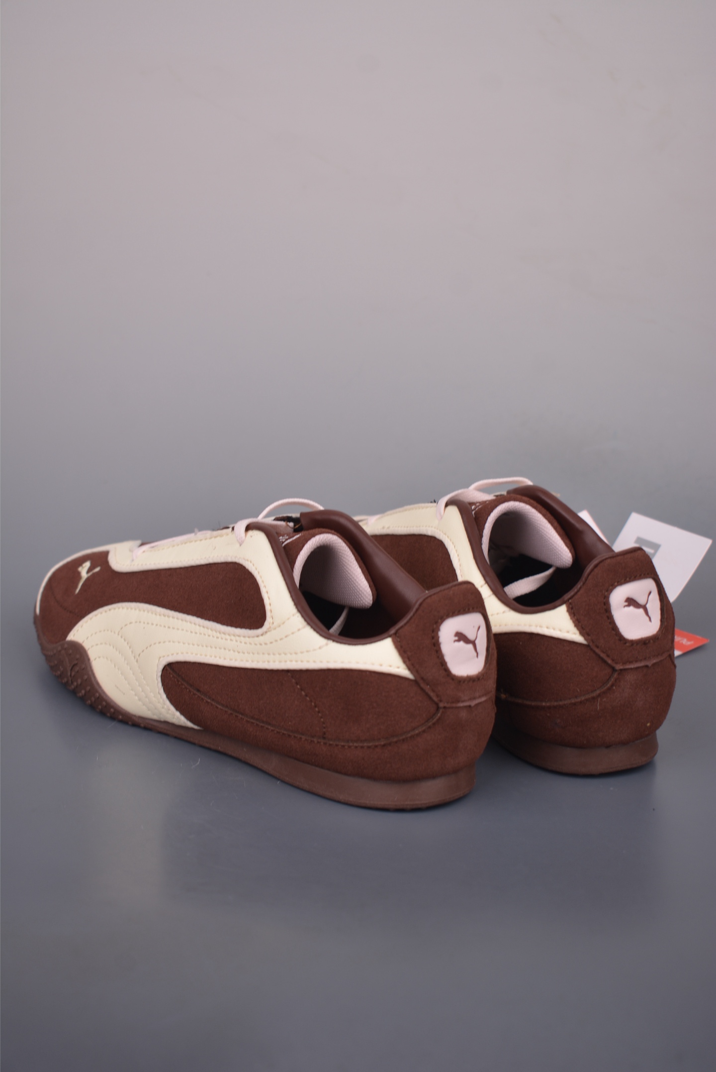 Puma Bella V2 Leather Low-Top Off-Road Training Shoes - Brown/Cream 3 i1757281786856 5905 0 1