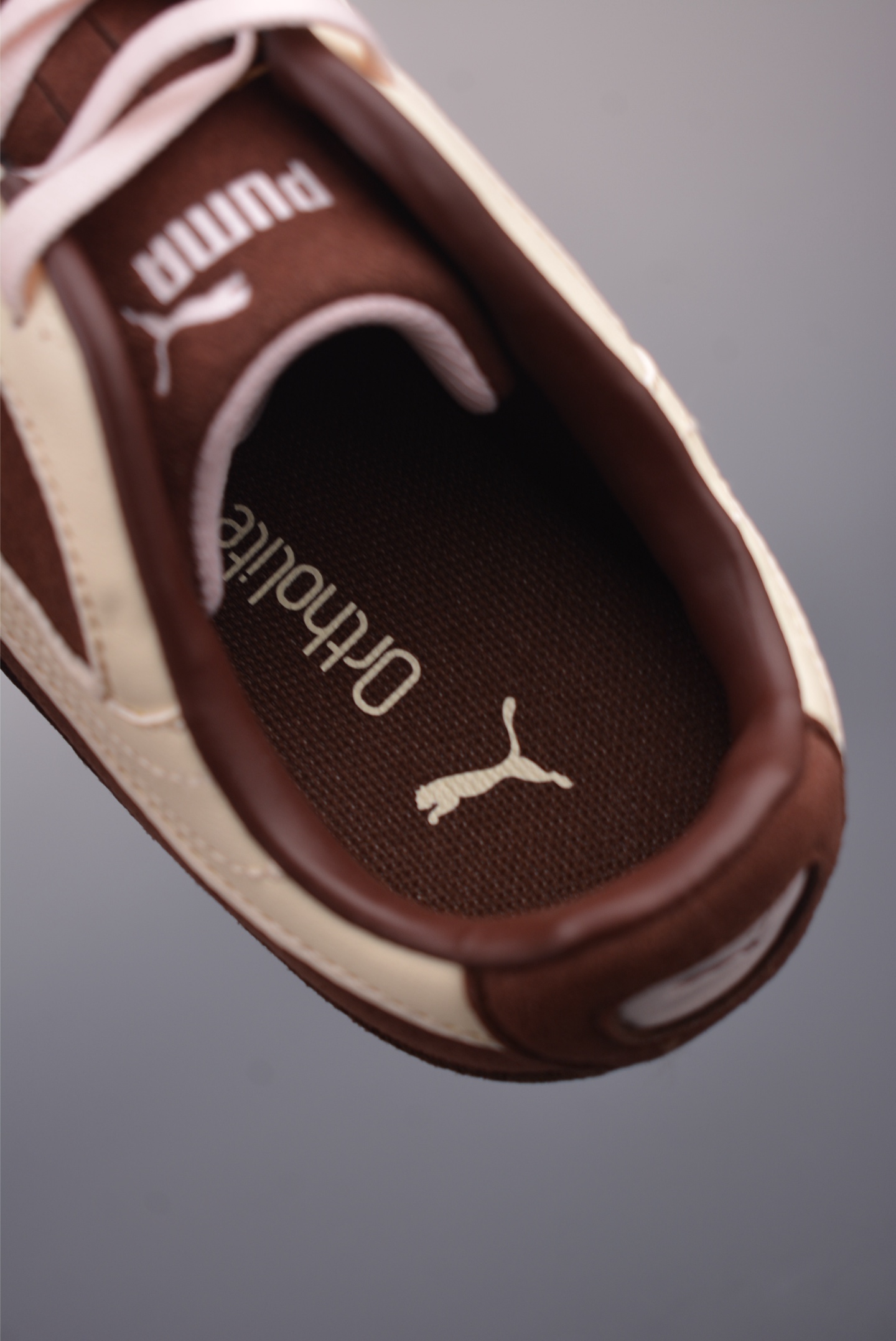 Puma Bella V2 Leather Low-Top Off-Road Training Shoes - Brown/Cream 10 i1757281788478 9910 0 8