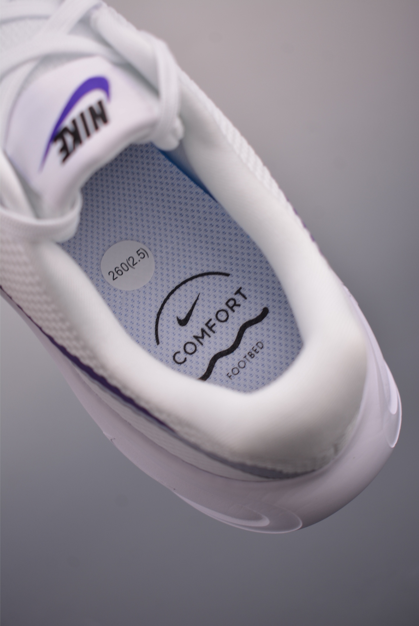 Nike Revolution 8 White/Purple Running Shoes - Original Company Grade 10 i1757281827852 5855 0 8