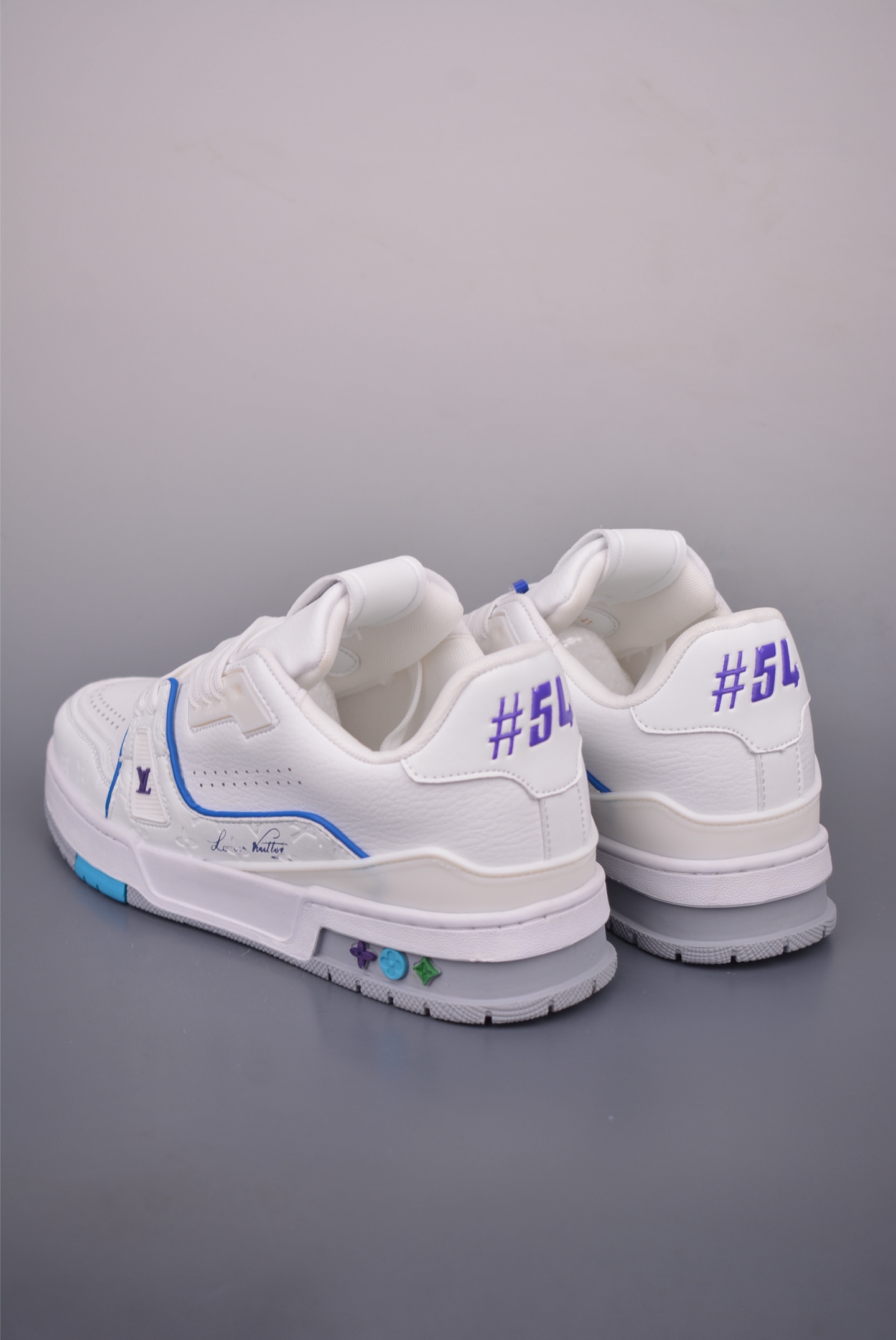Louis Vuitton Trainer Sneakers, Limited Edition, Italian Leather, Women's Size 2 i1757281909771 1827 0 1