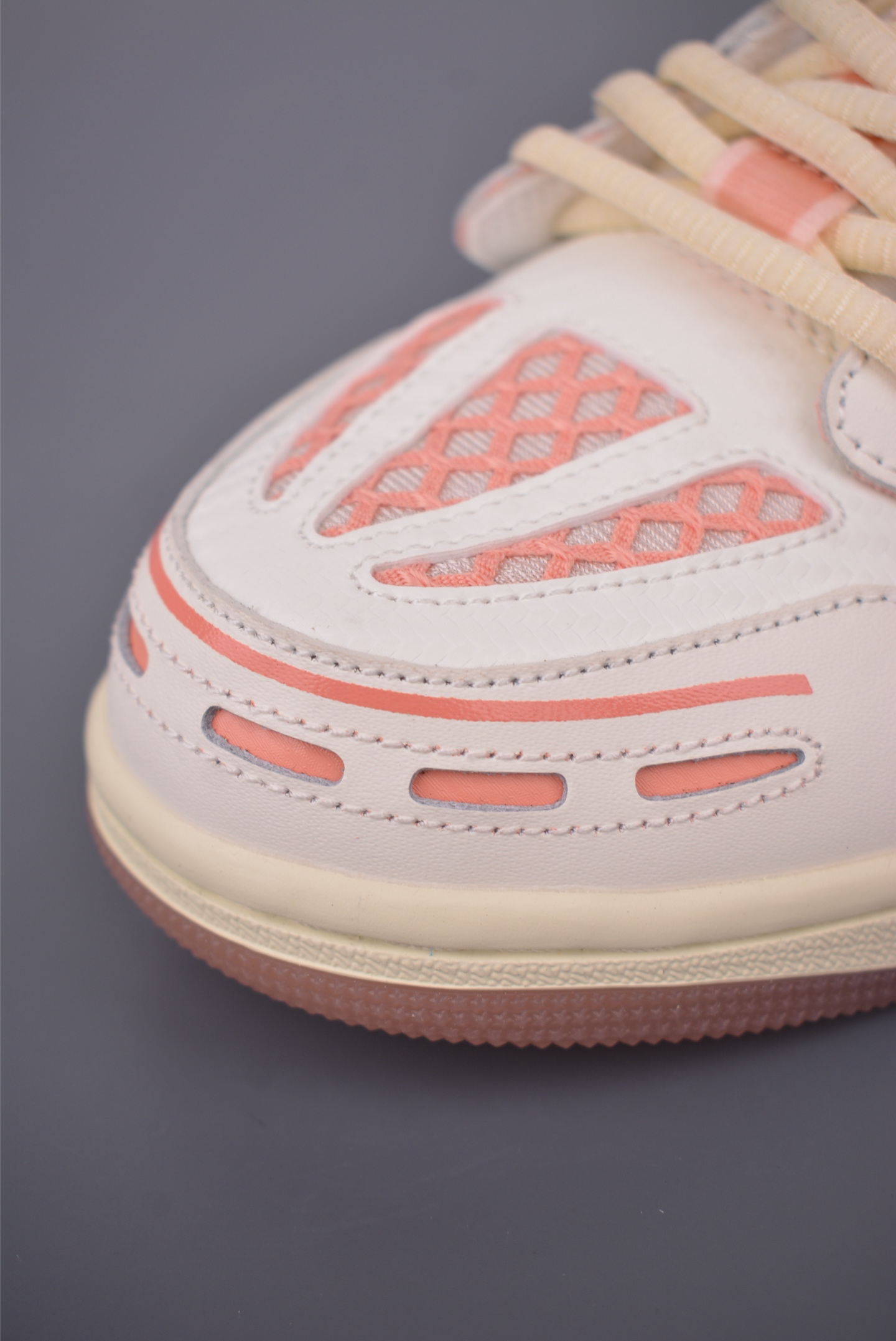 Air Jordan 1 Low White/Pink Casual Sneakers, Air Jordan 1 Low-HQ2186 6 i1757282181642 863 0 5